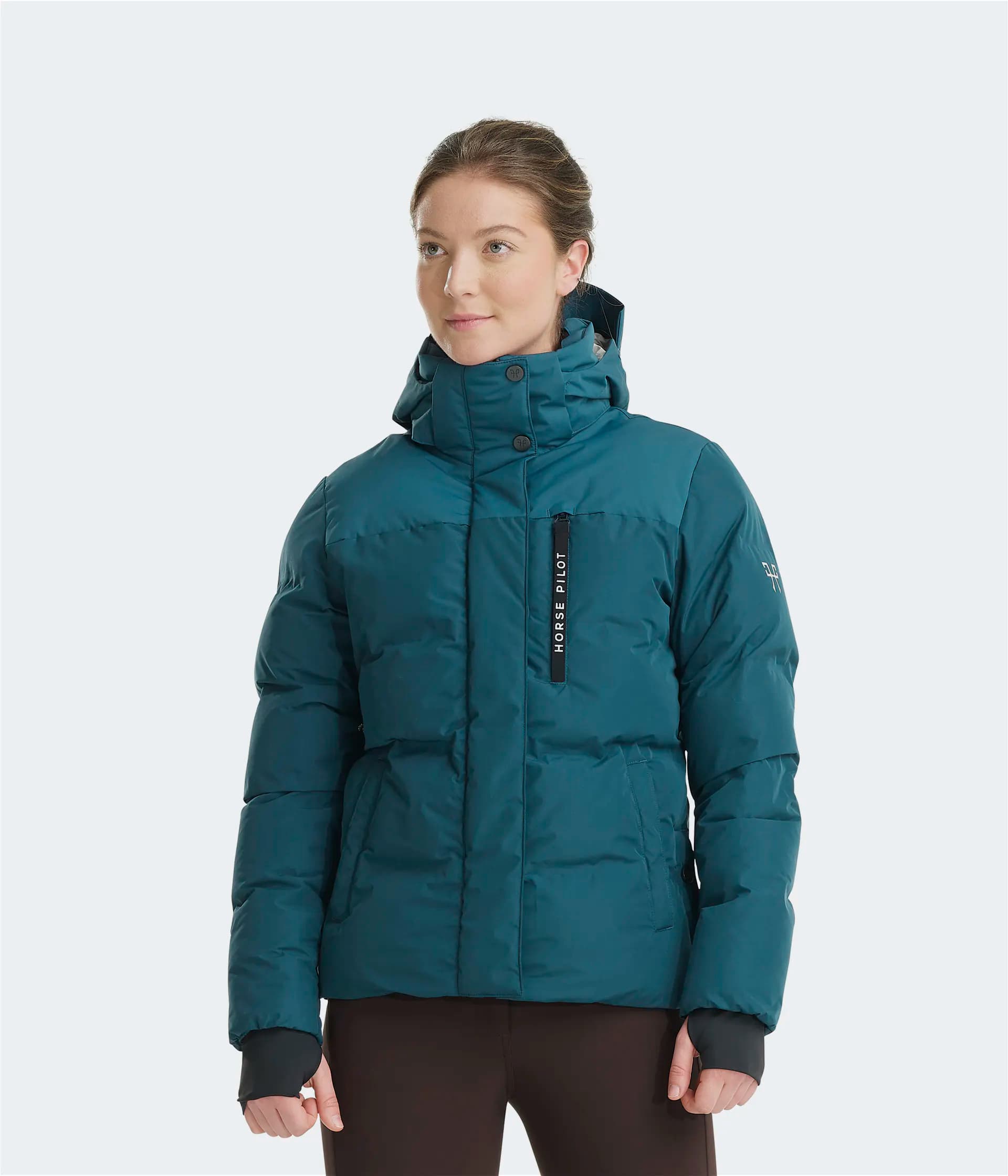Women s riding jacket down jacket Parka Horse Pilot