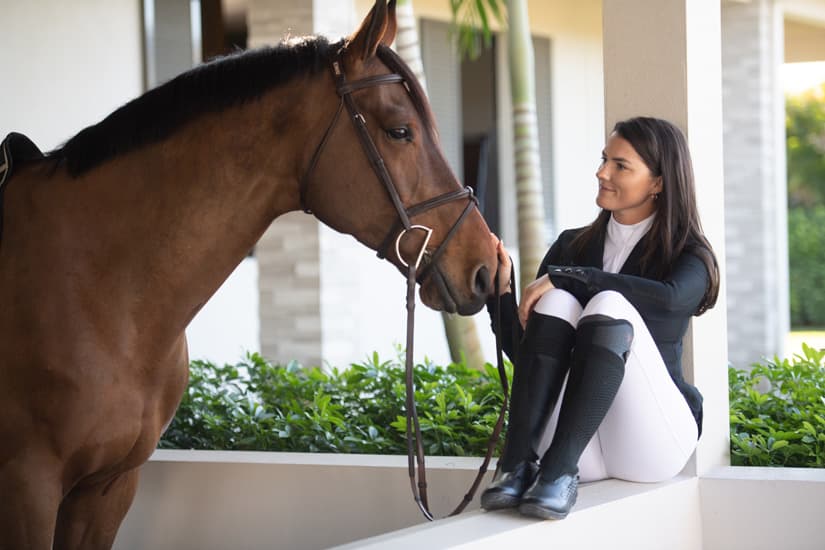 Women's Padded Horseback Riding Boots