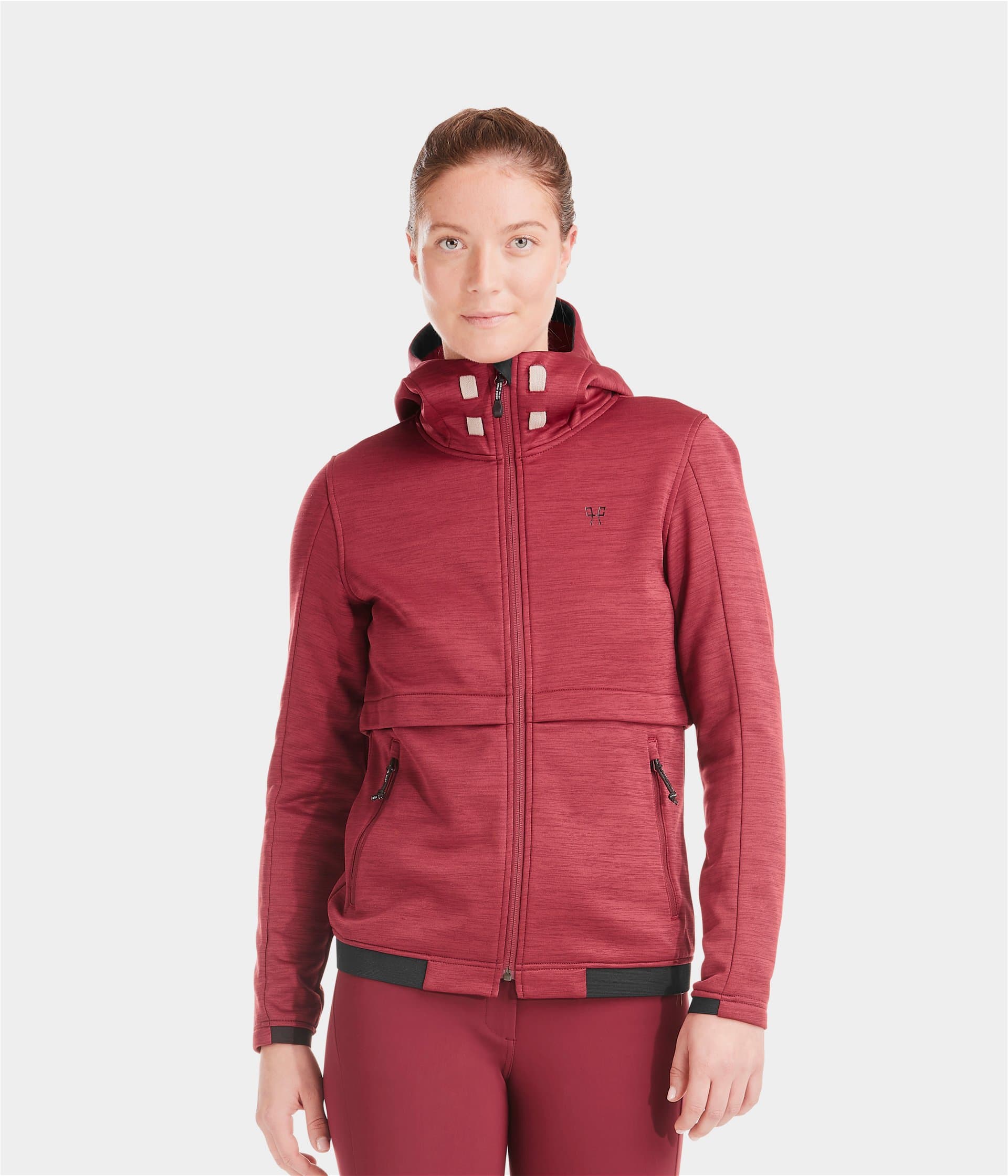 Horse Pilot - Pulls et Gilets - Sweat Femme Dark Red 2022 SC