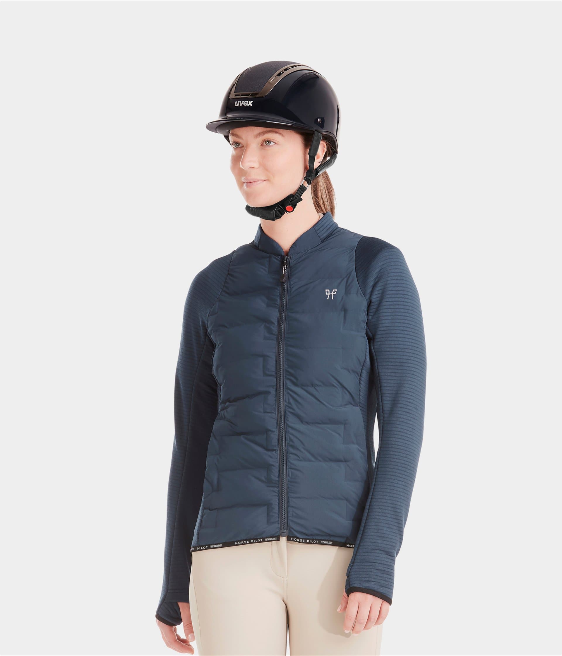 Storm • Thin equestrian down jacket Horse Pilot