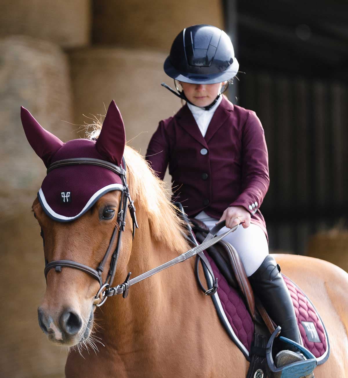 Pantalon blanc equitation filles