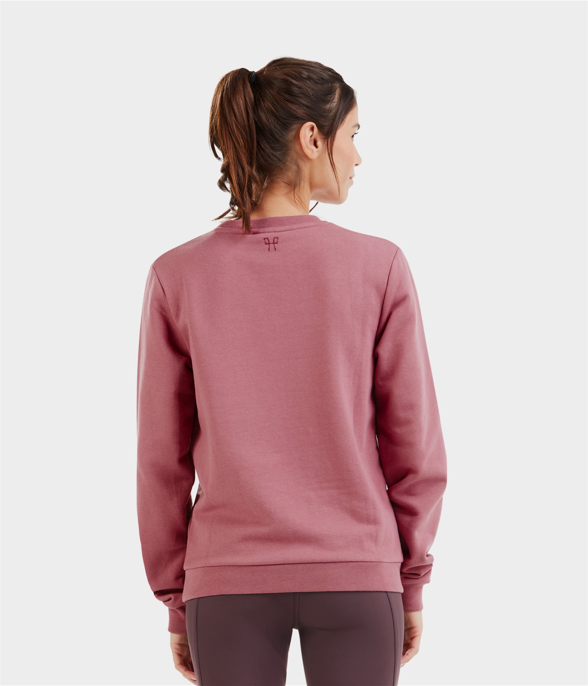 Team Sweat-Shirt équitation femme | Mesa Pink | Horse Pilot
