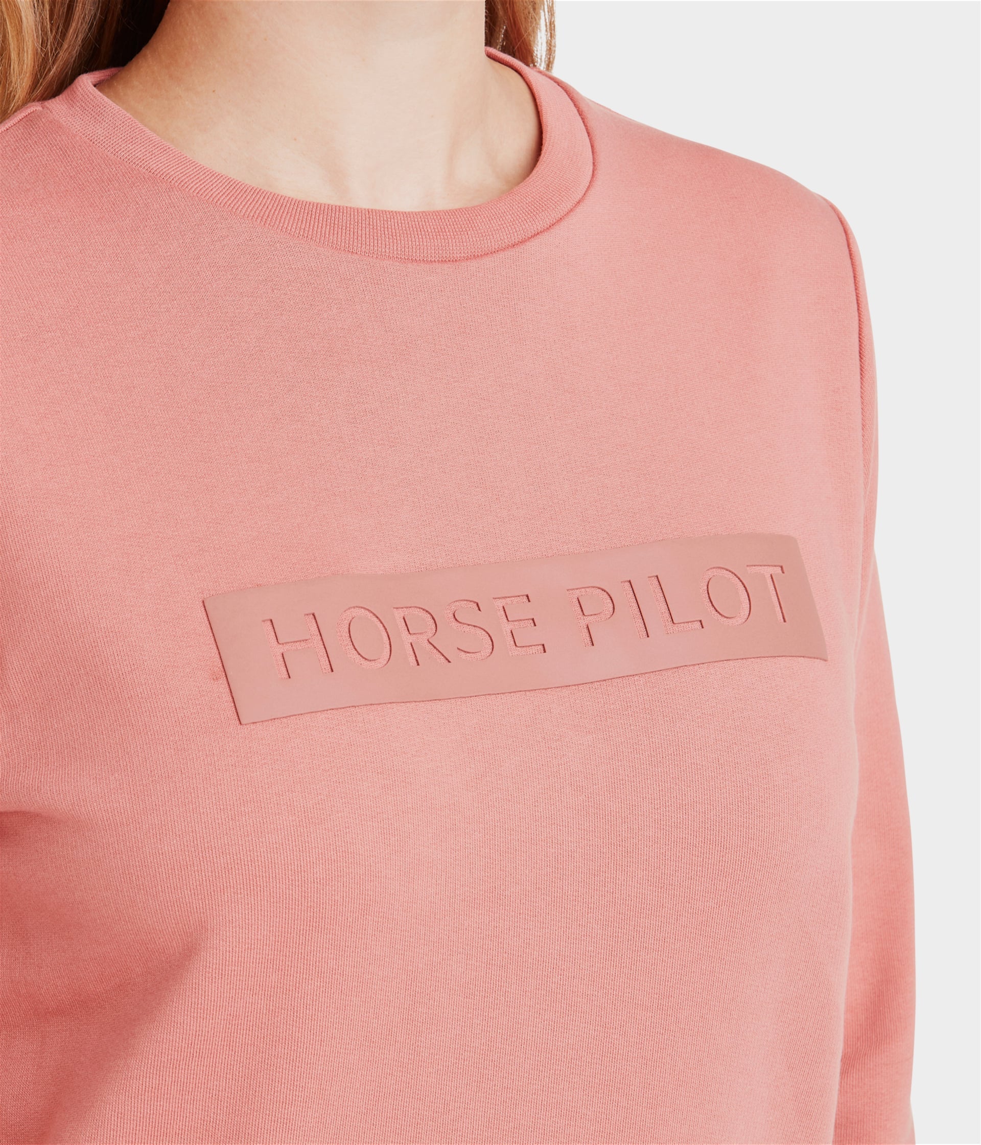 Team Sweat-Shirt équitation femme | Brick Dust | Horse Pilot