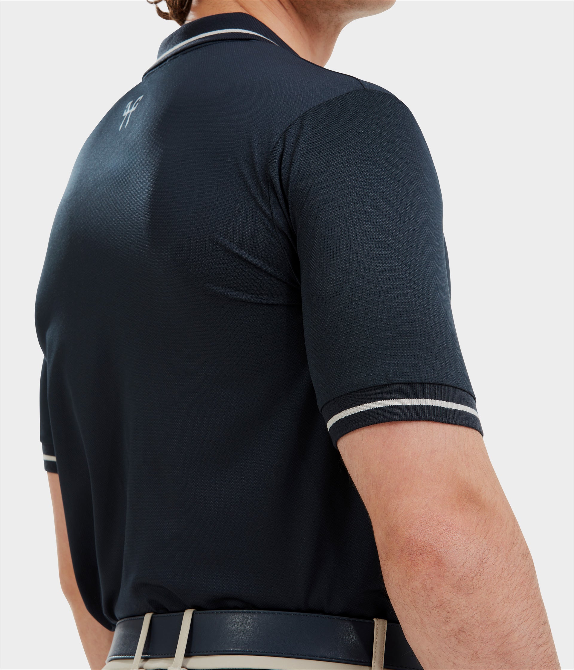 Atlas Polo d'équitation homme | Blue Graphite | Horse Pilot