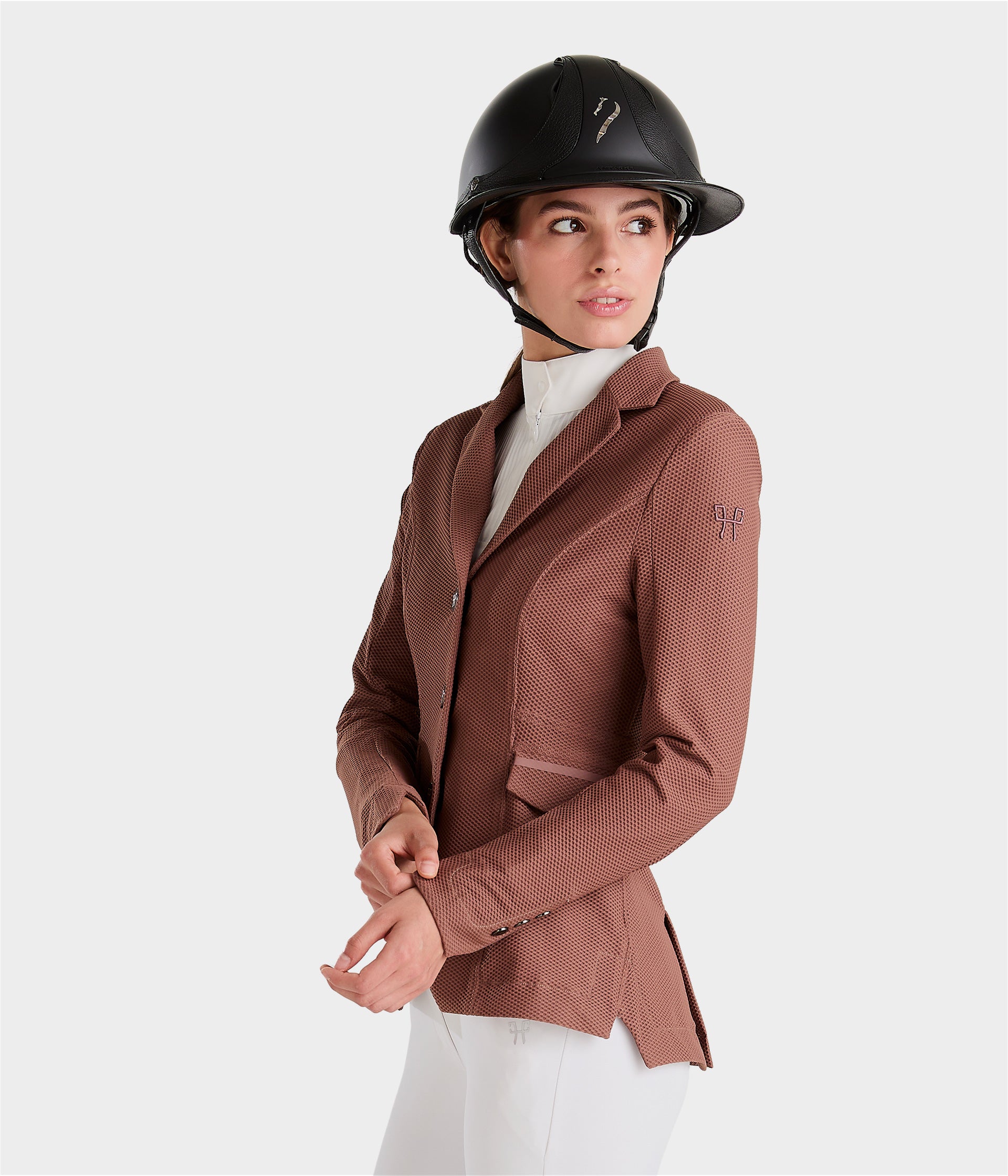 Aeromesh 2.0 | Burgundy | Veste de concours d'équitation femme | Horse Pilot