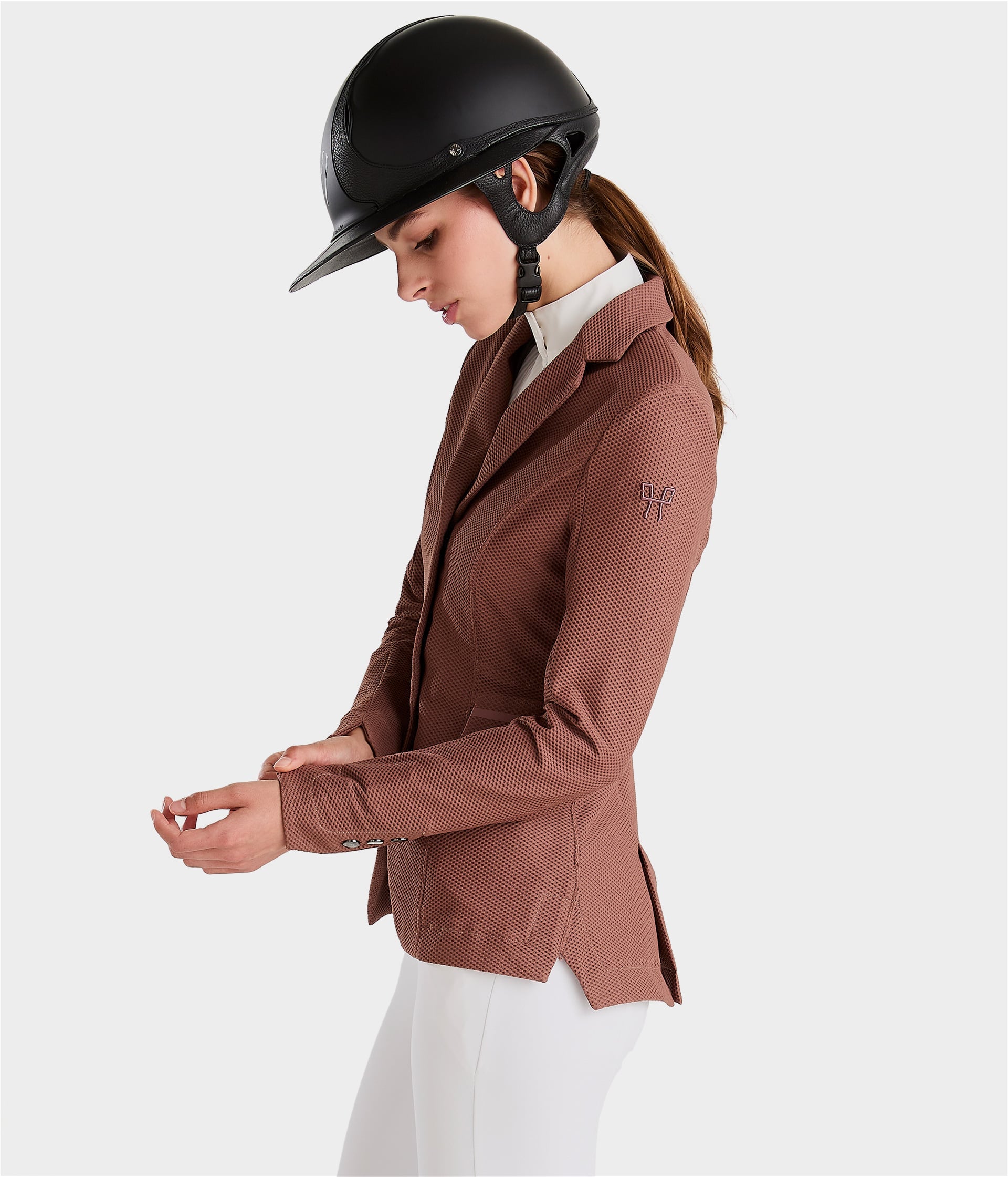 Aeromesh 2.0 | Burgundy | Veste de concours d'équitation femme | Horse Pilot