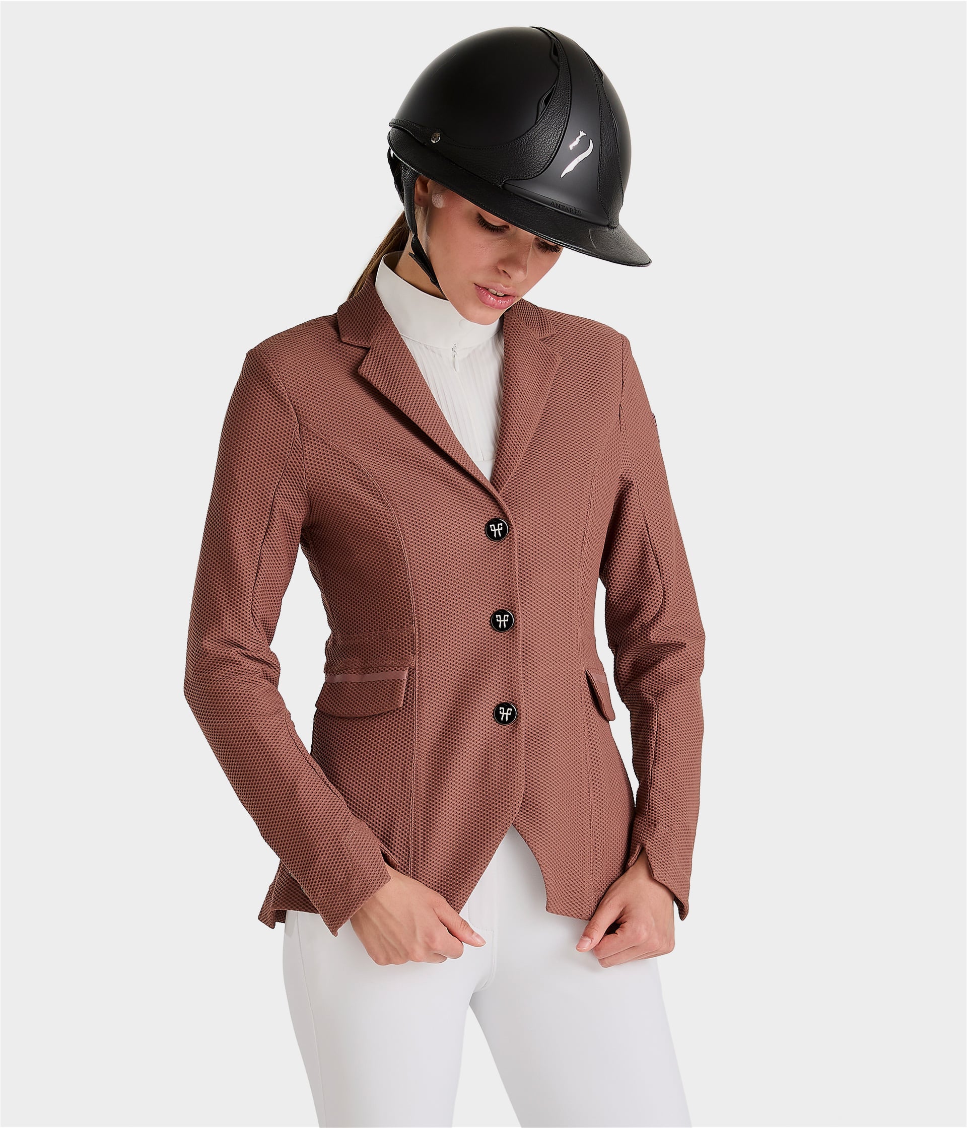 Aeromesh 2.0 | Burgundy | Veste de concours d'équitation femme | Horse Pilot