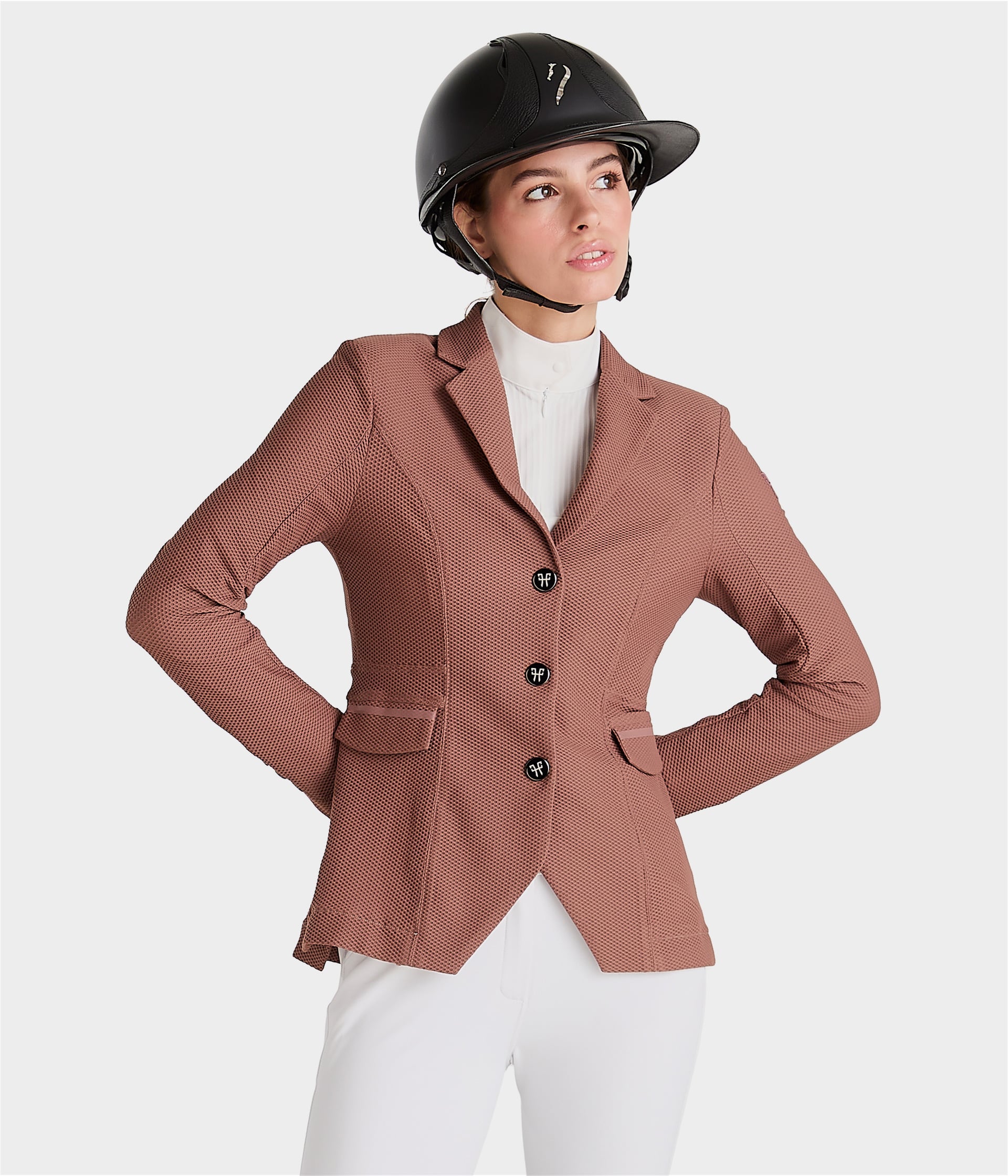 Aeromesh 2.0 | Burgundy | Veste de concours d'équitation femme | Horse Pilot