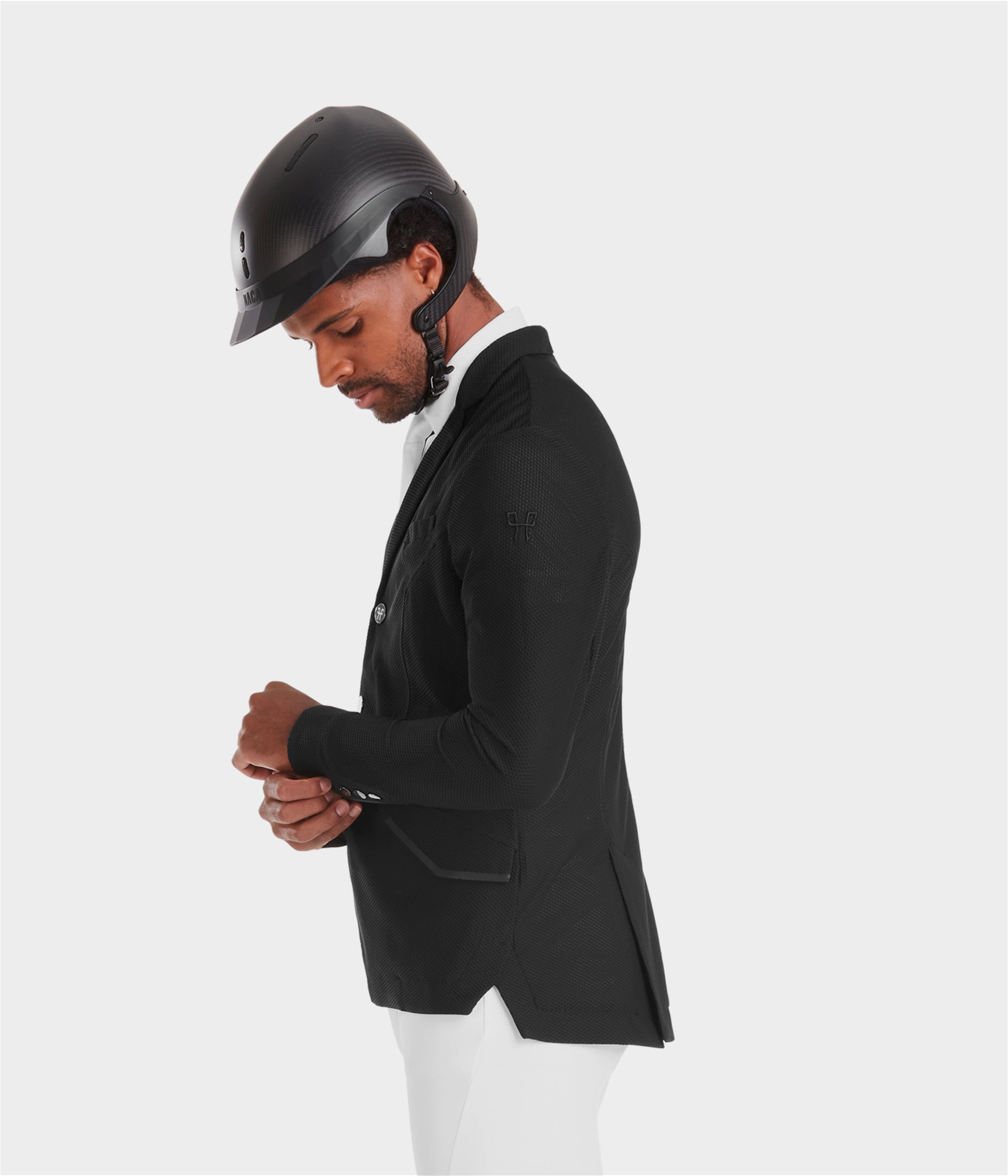 Aeromesh 2.0 | Black | Veste de concours d'équitation homme | Horse Pilot