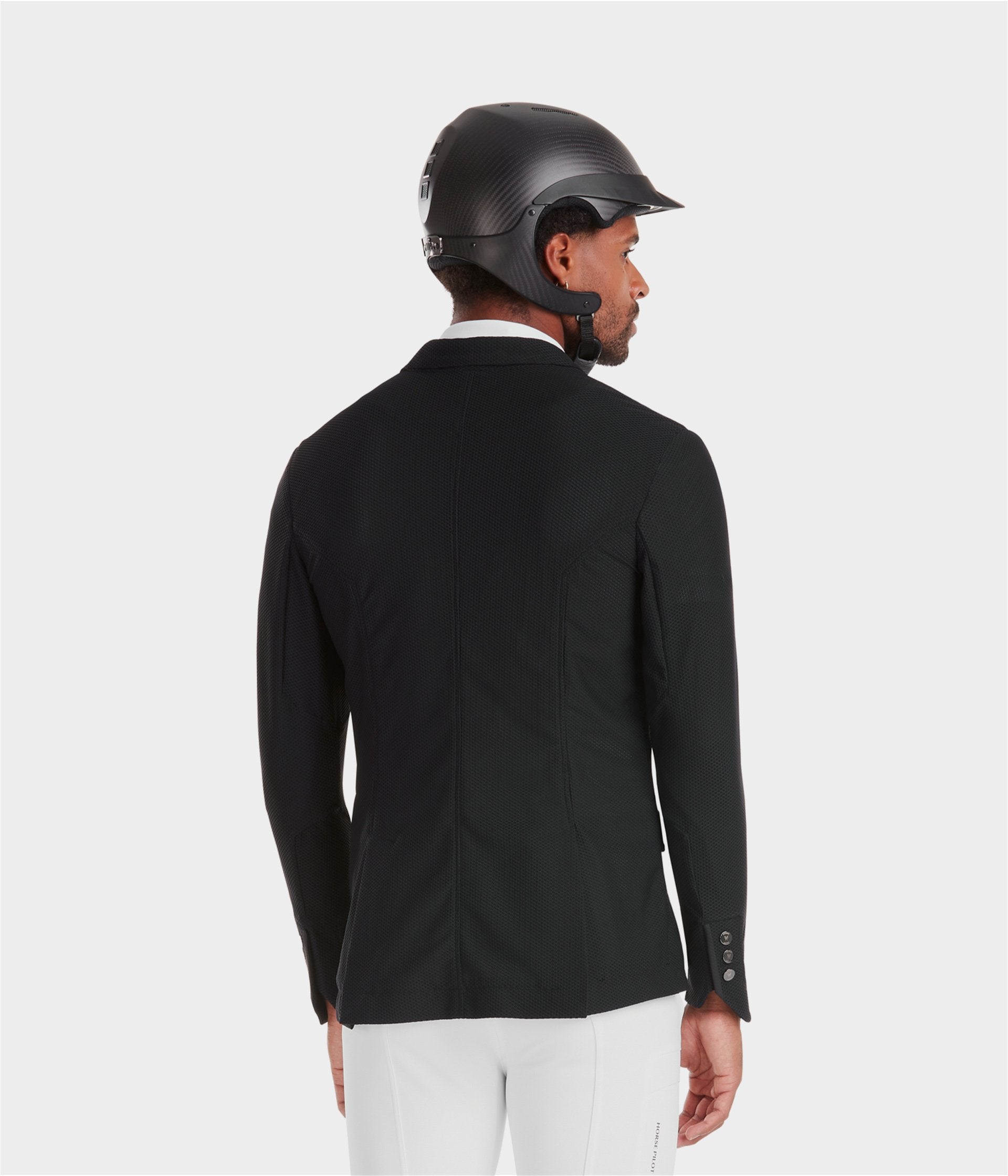 Aeromesh 2.0 | Black | Veste de concours d'équitation homme | Horse Pilot