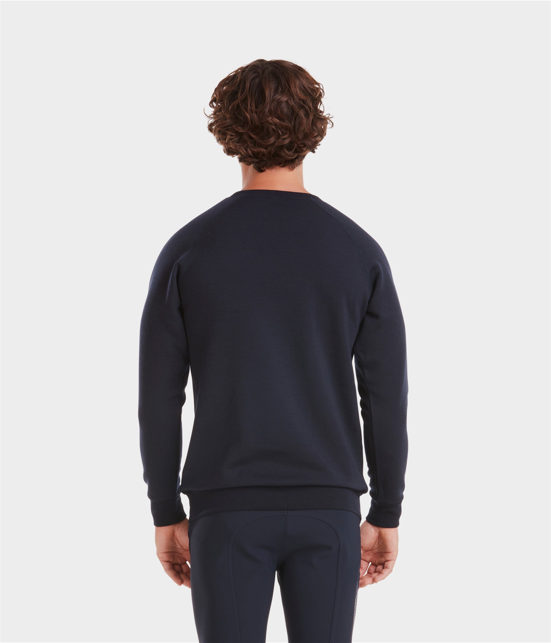 Merinos | Sweat-shirt d'équitation en laine homme| Horse Pilot