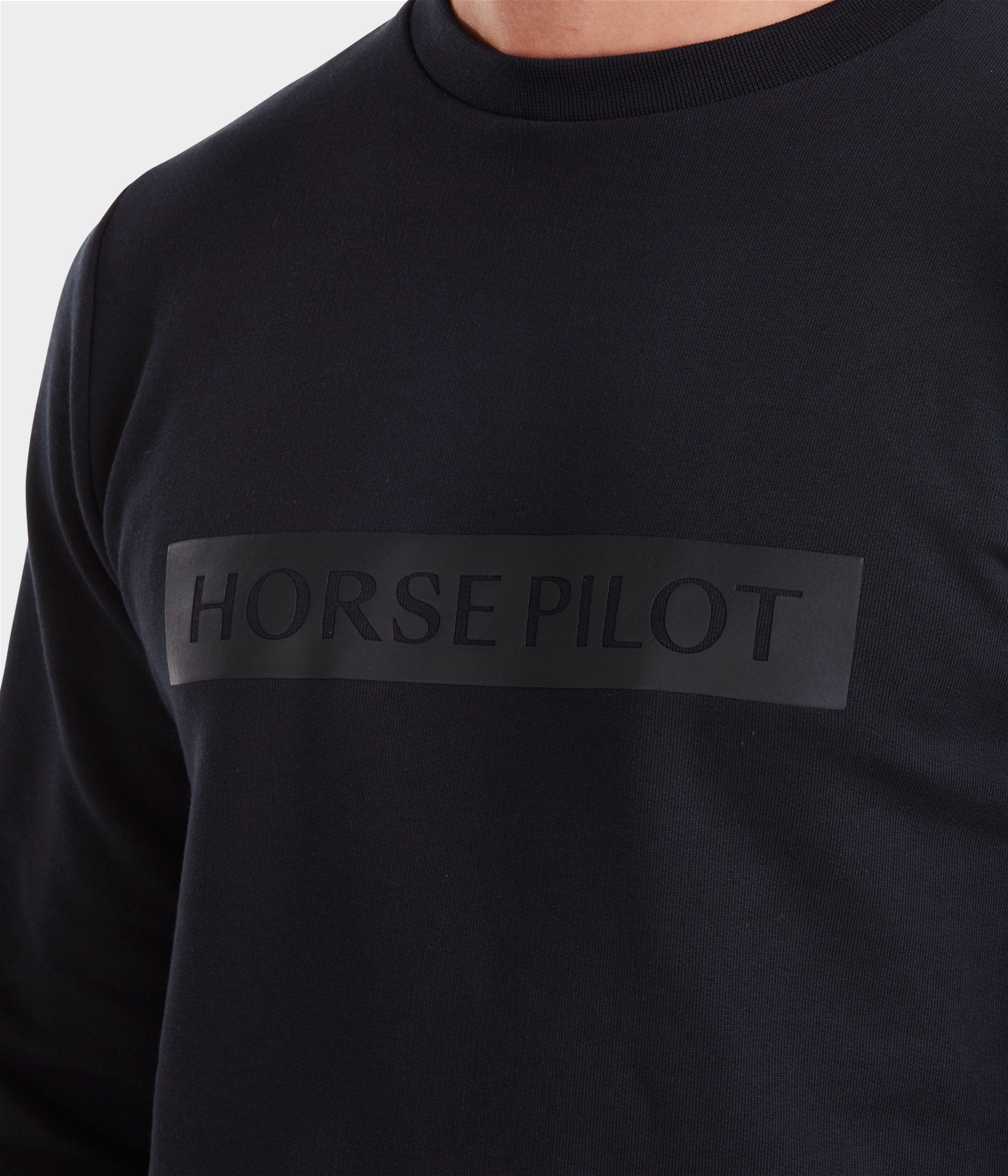 Team Sweat-Shirt équitation homme | Blue Graphite | Horse Pilot