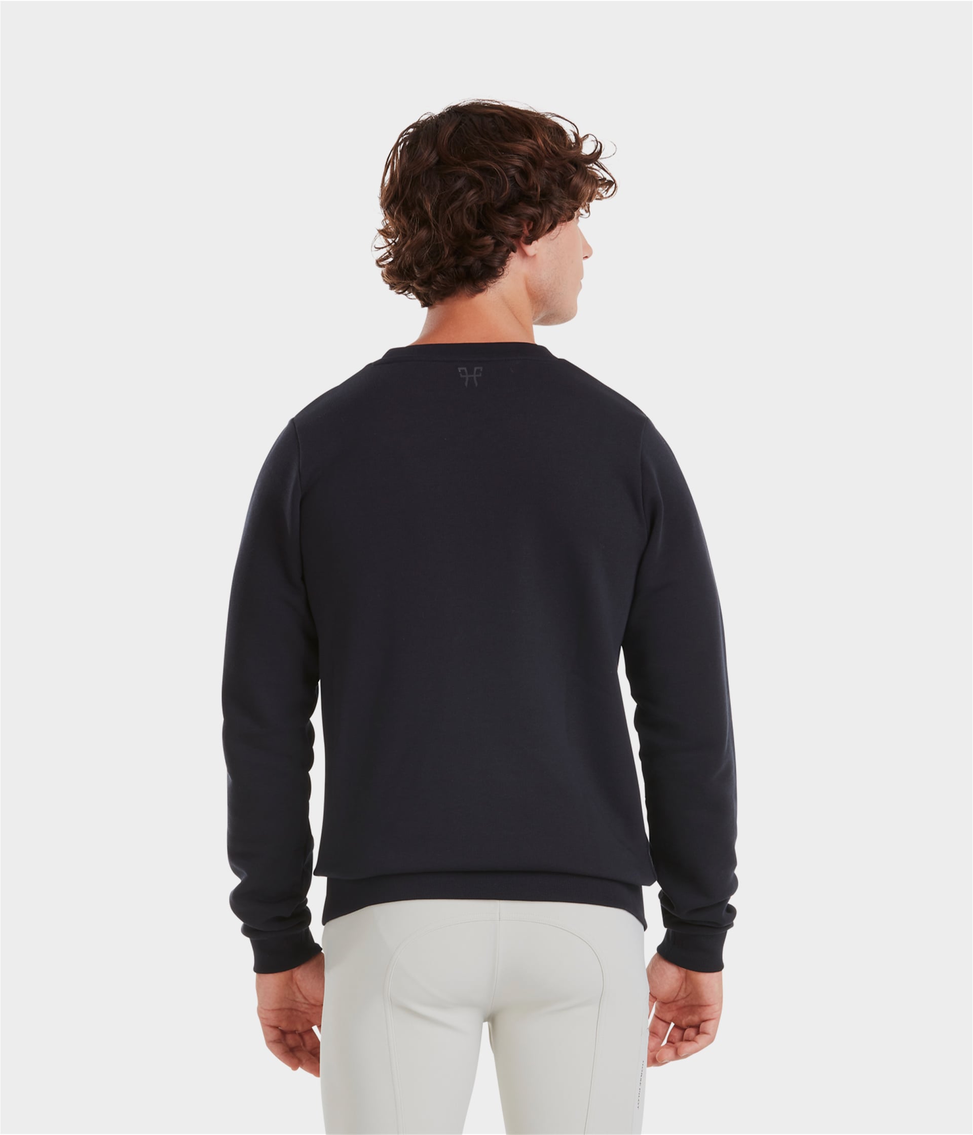 Team Sweat-Shirt équitation homme |Blue Graphite | Horse Pilot