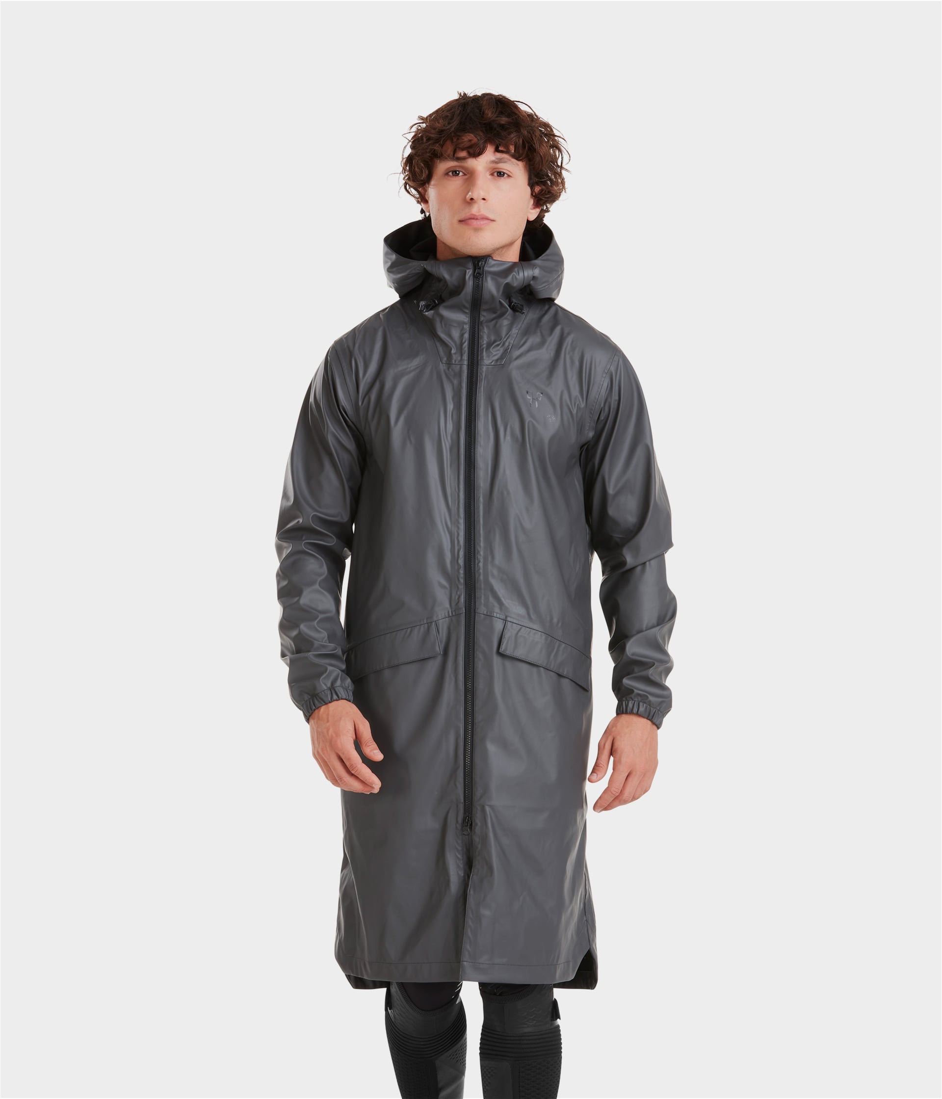 Long Raintech Men's Long Waterproof Riding coat