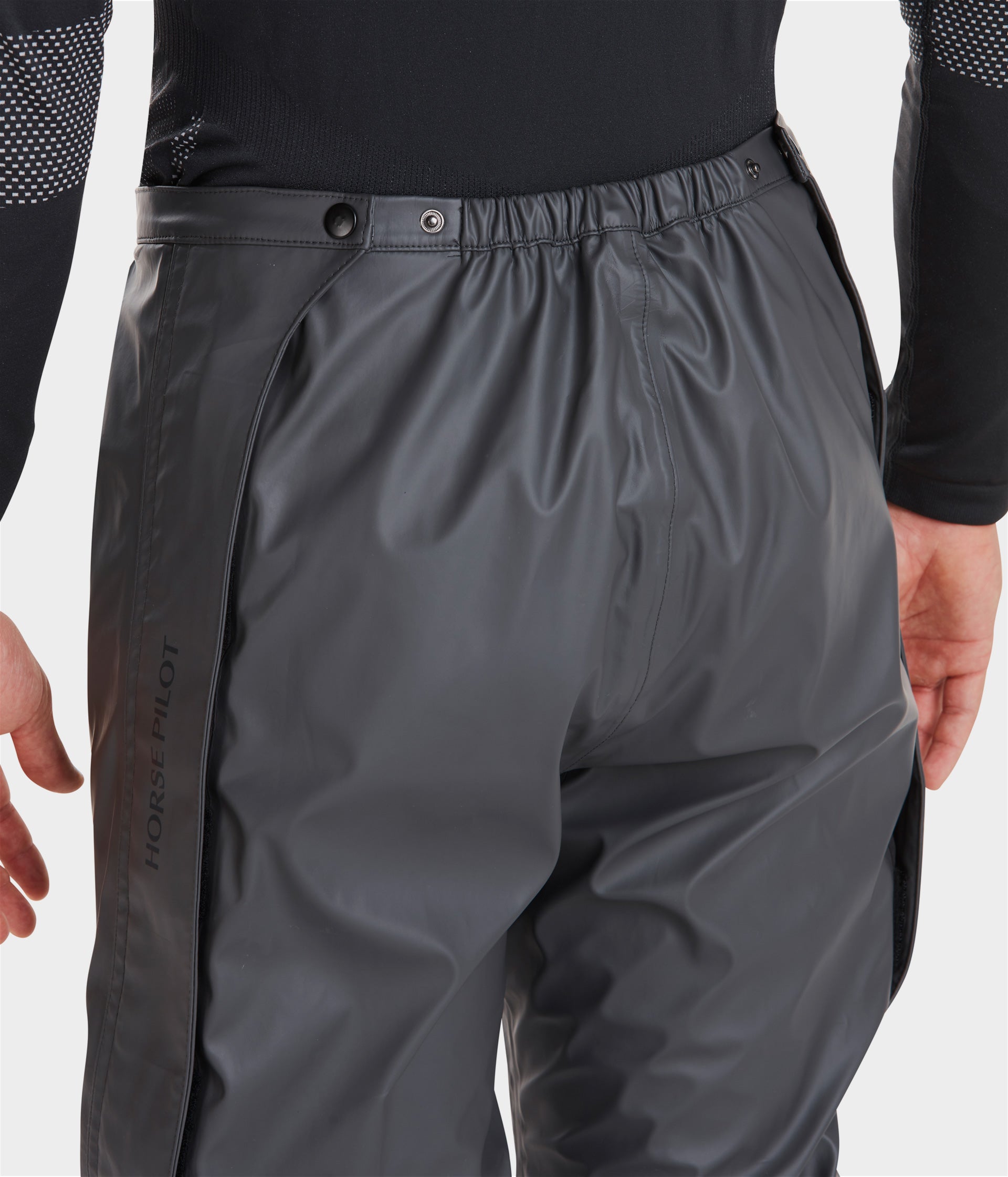 Raintech | Iron | Surpantalon d'équitation imperméable unisex| Horse Pilot