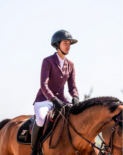 Aeromade | Winetasting (logo winetasting) | Veste de concours d'équitation femme | Horse Pilot
