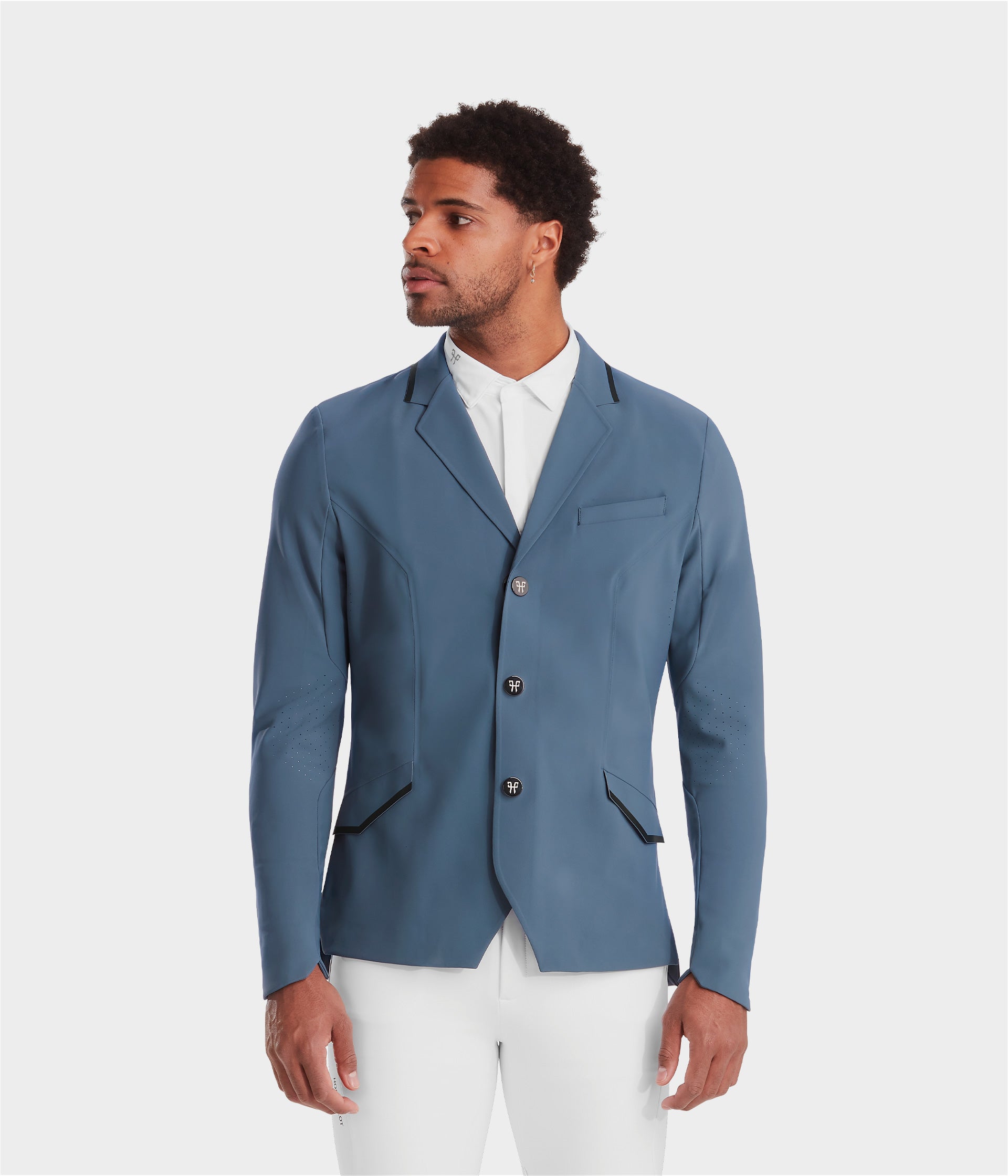 Aeromade | Vintage Indigo (logo vintage indigo) | Veste de concours d'équitation homme | Horse Pilot