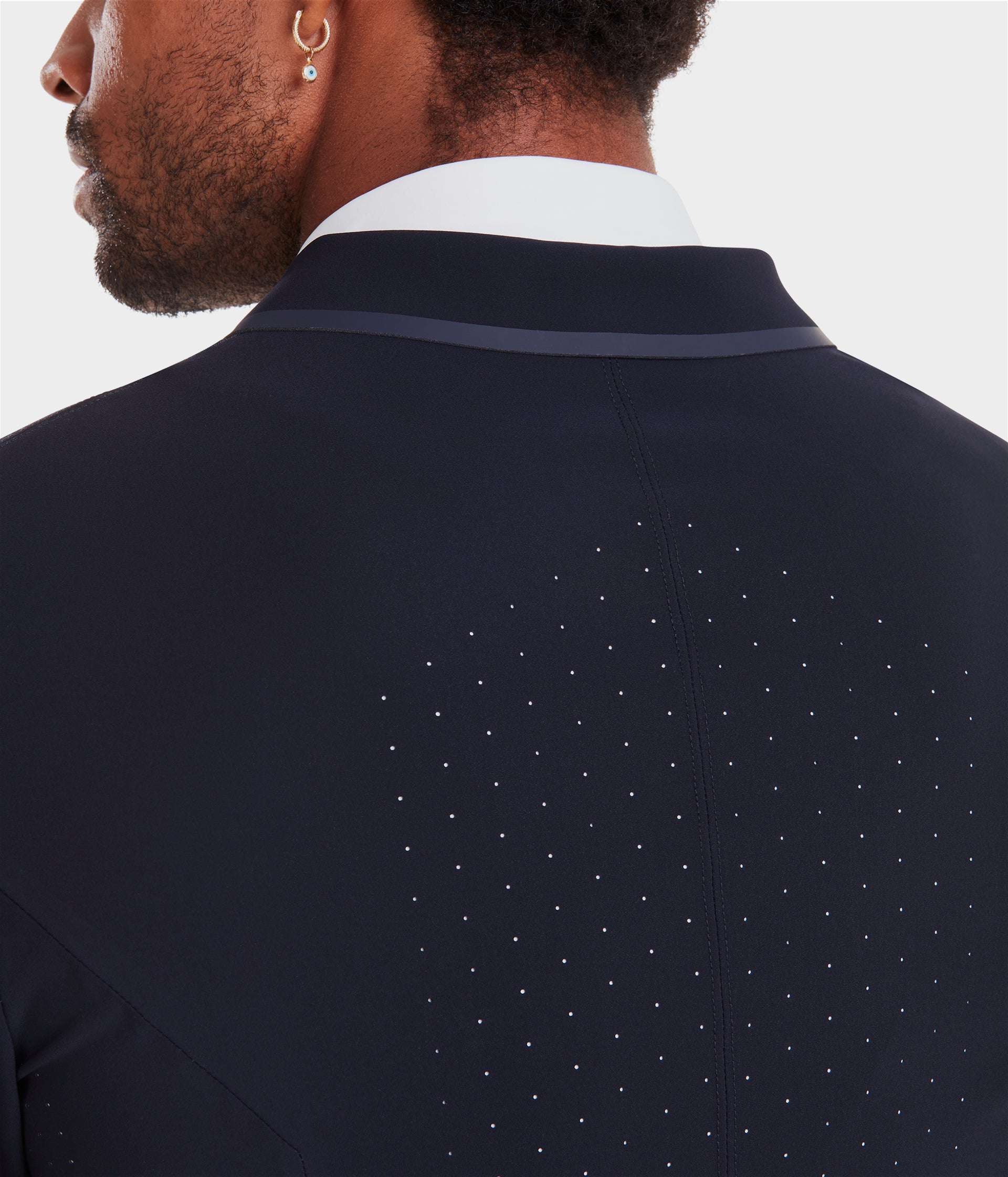 Aeromade | Dark Night (logo silver) | Veste de concours d'équitation homme | Horse Pilot