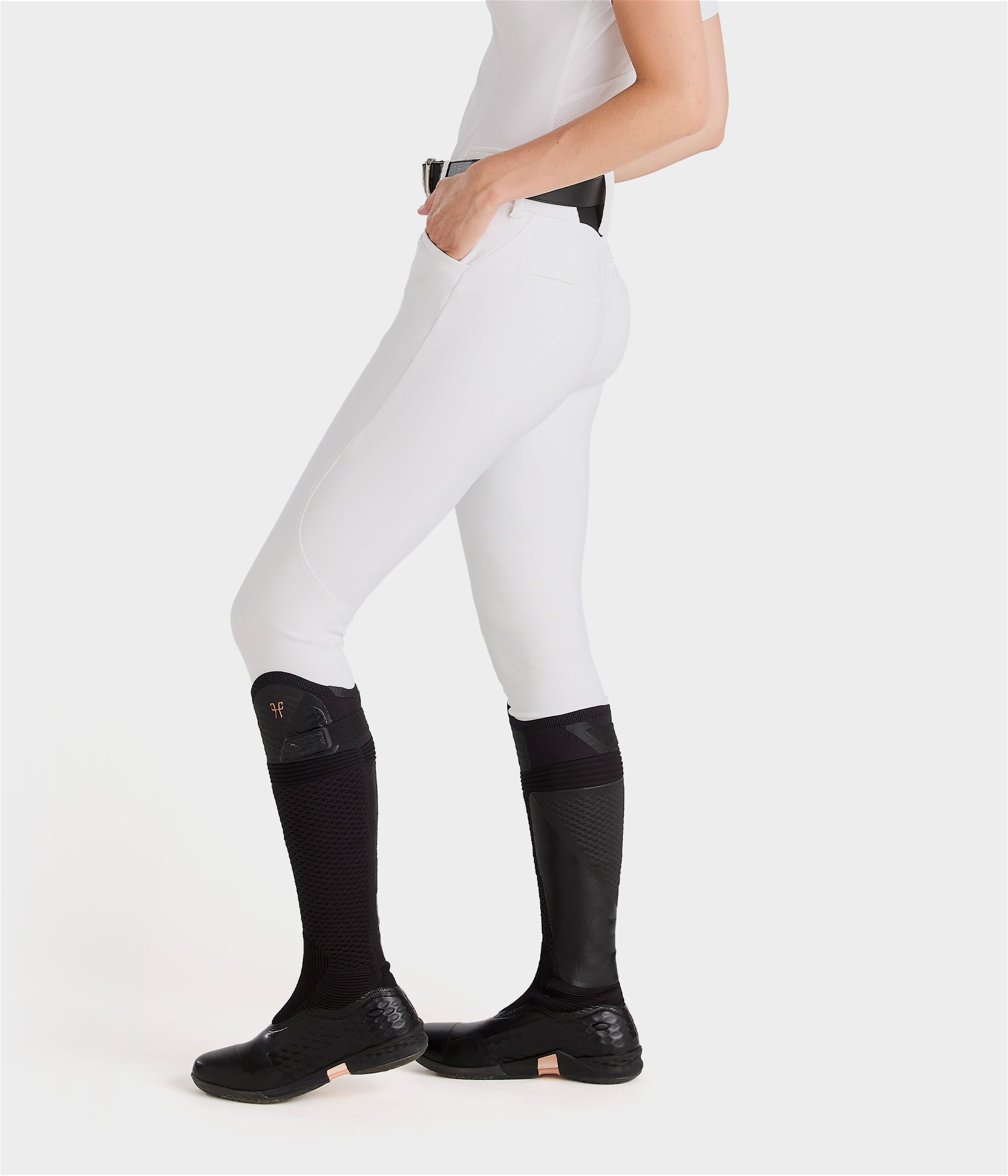 X perform ICONIC | White | Pantalon d'équitation femme | Horse Pilot| Horse Pilot