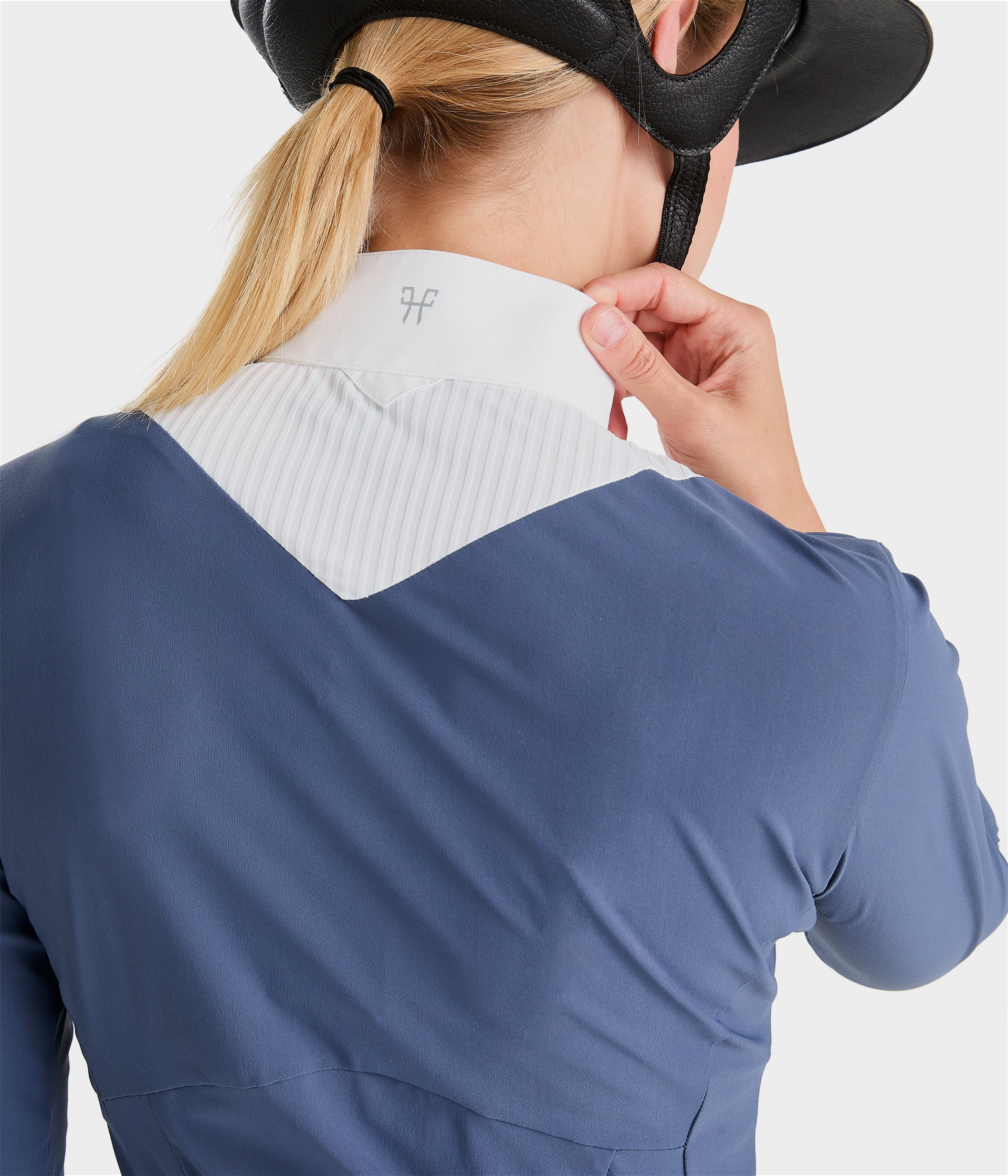 Aeris | Vintage Indigo | T-shirt manches longues de concours d’équitation femme | Horse Pilot