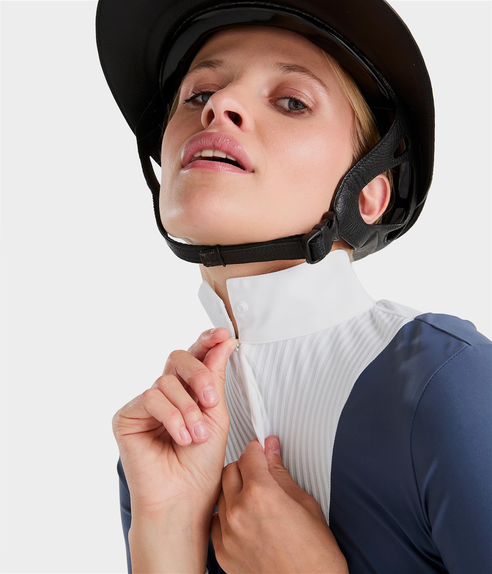 Aeris | Vintage Indigo | T-shirt manches longues de concours d’équitation femme | Horse Pilot