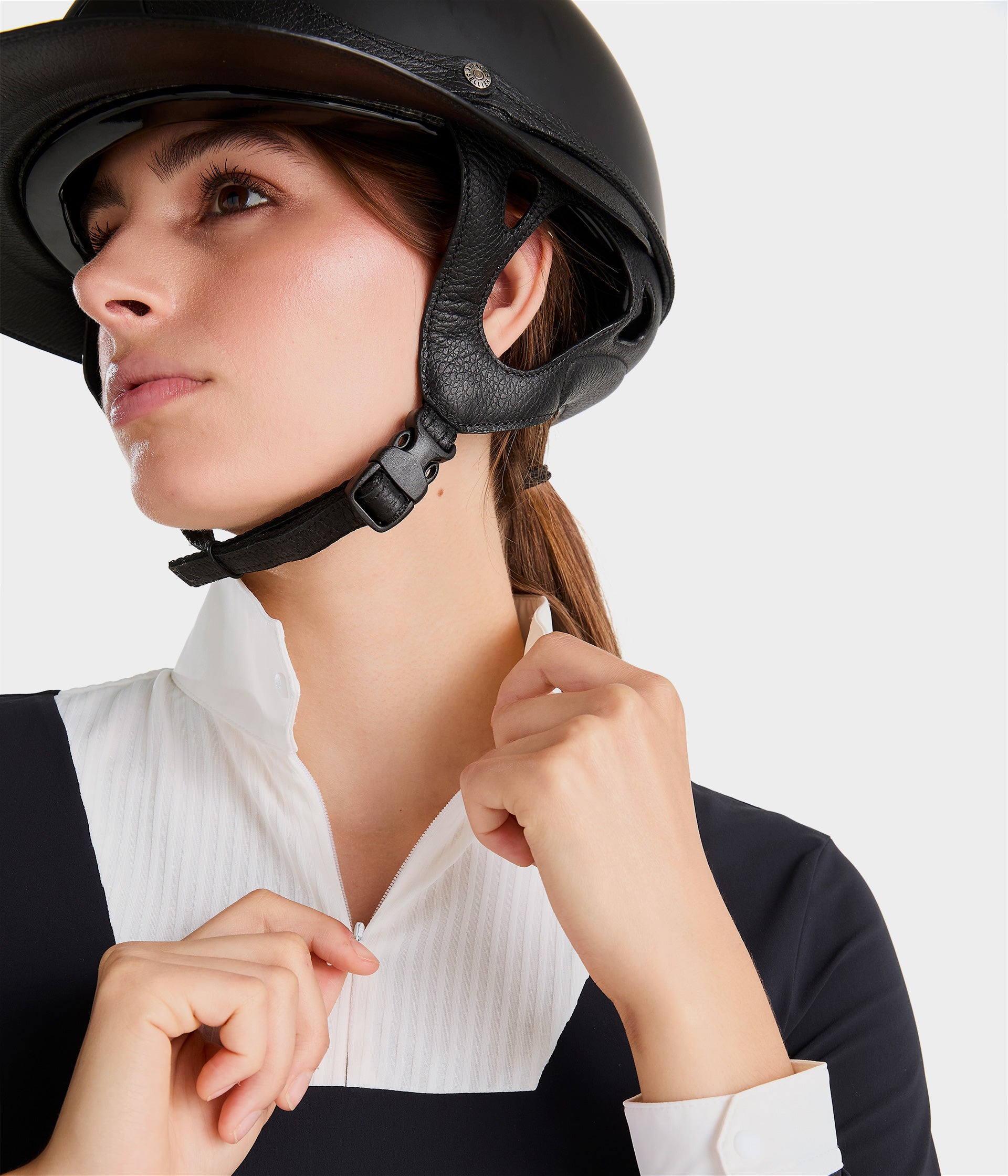 Aeris | Black | T-shirt manches longues de concours d’équitation femme | Horse Pilot