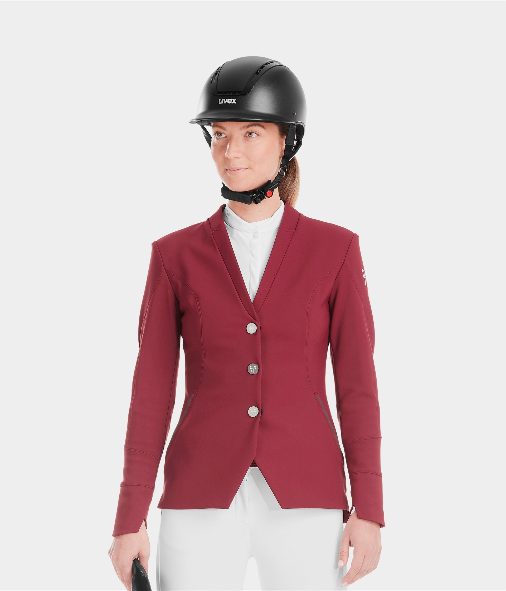 Aerotech | Dark Red | Veste de concours d'équitation femme | Horse Pilot