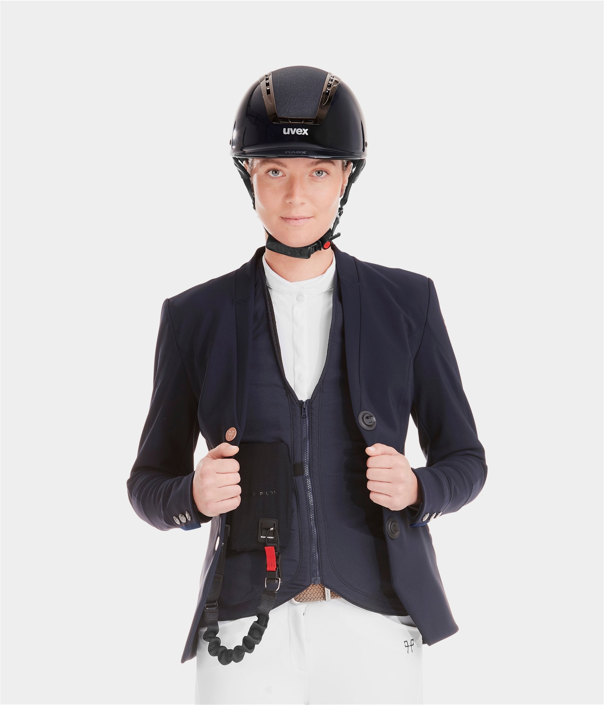 Aerotech | Dark Night | Veste de concours d'équitation femme | Horse Pilot