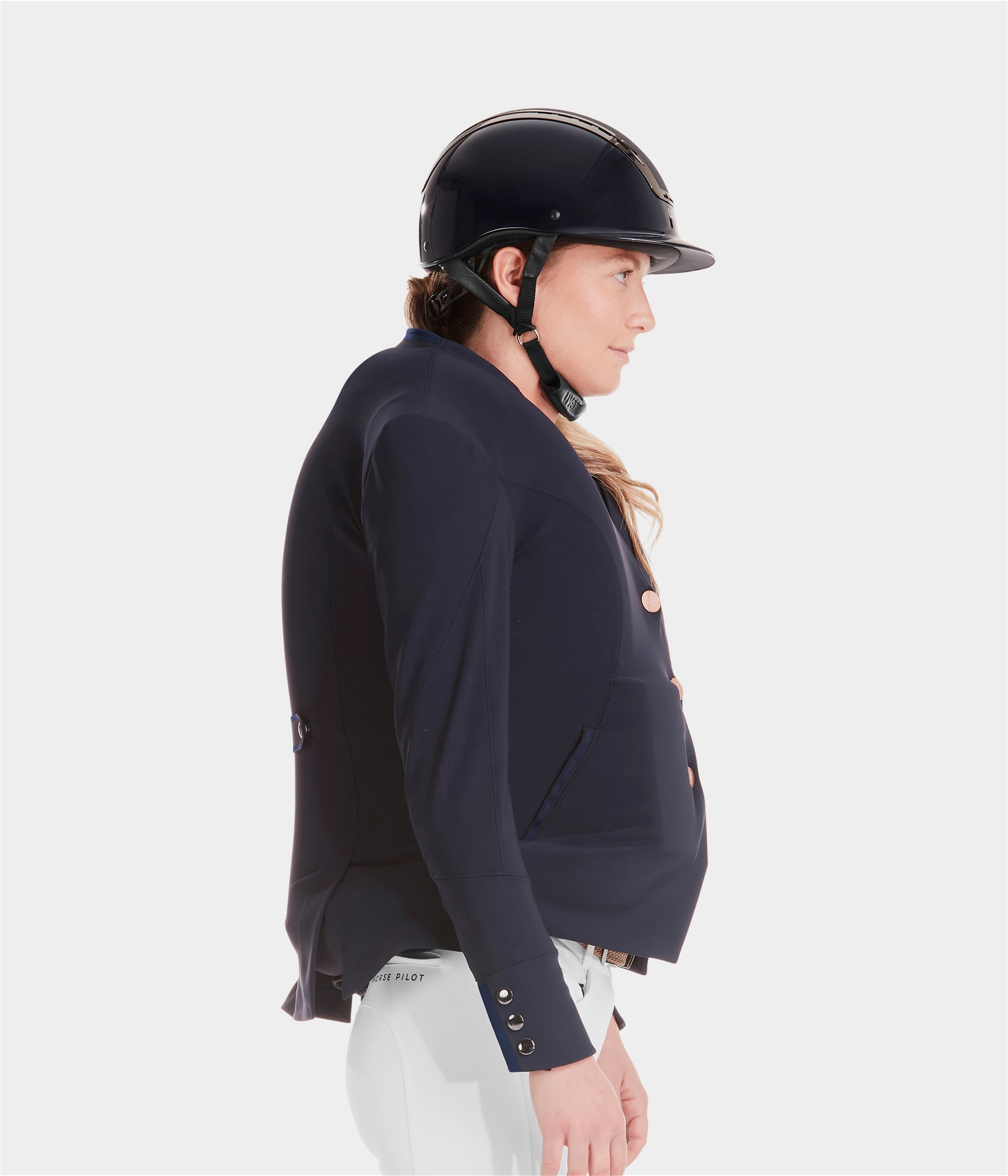 Aerotech | Dark Night | Veste de concours d'équitation femme | Horse Pilot