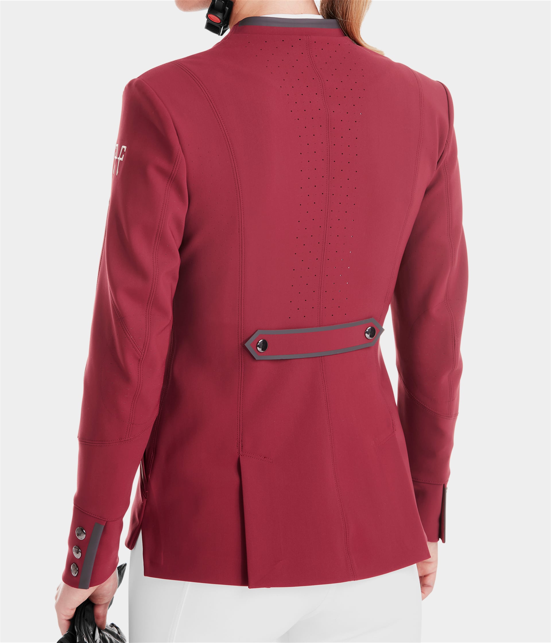 Aerotech | Dark Red | Veste de concours d'équitation femme| Horse Pilot