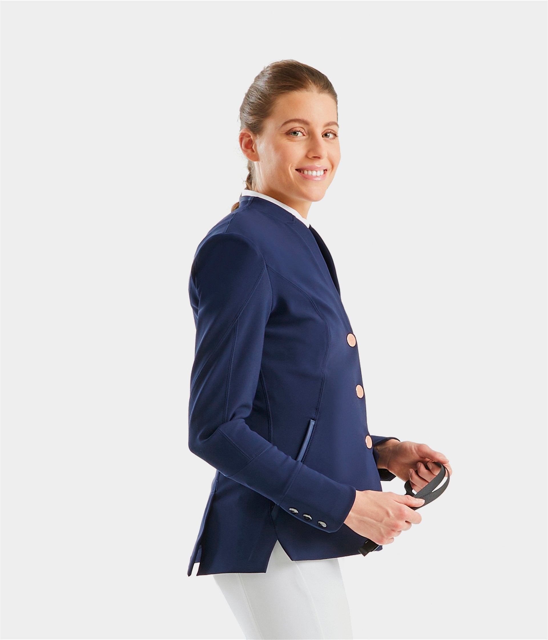 Aerotech | Navy | Veste de concours d'équitation femme | Horse Pilot