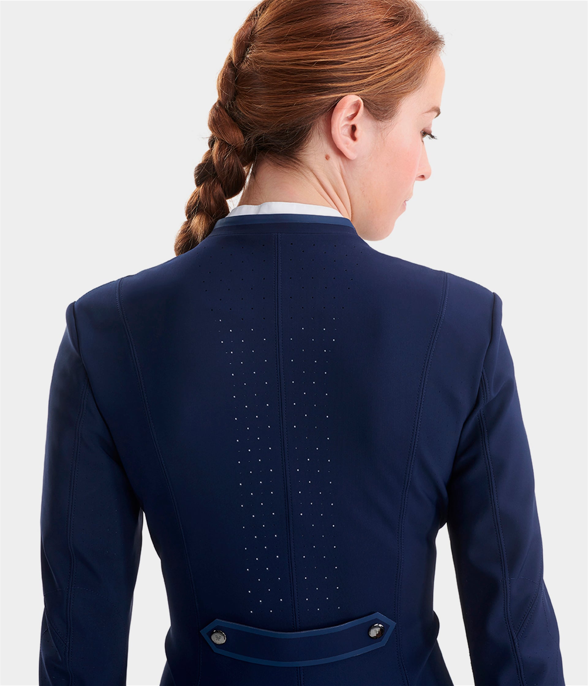 Aerotech | Navy | Veste de concours d'équitation femme | Horse Pilot