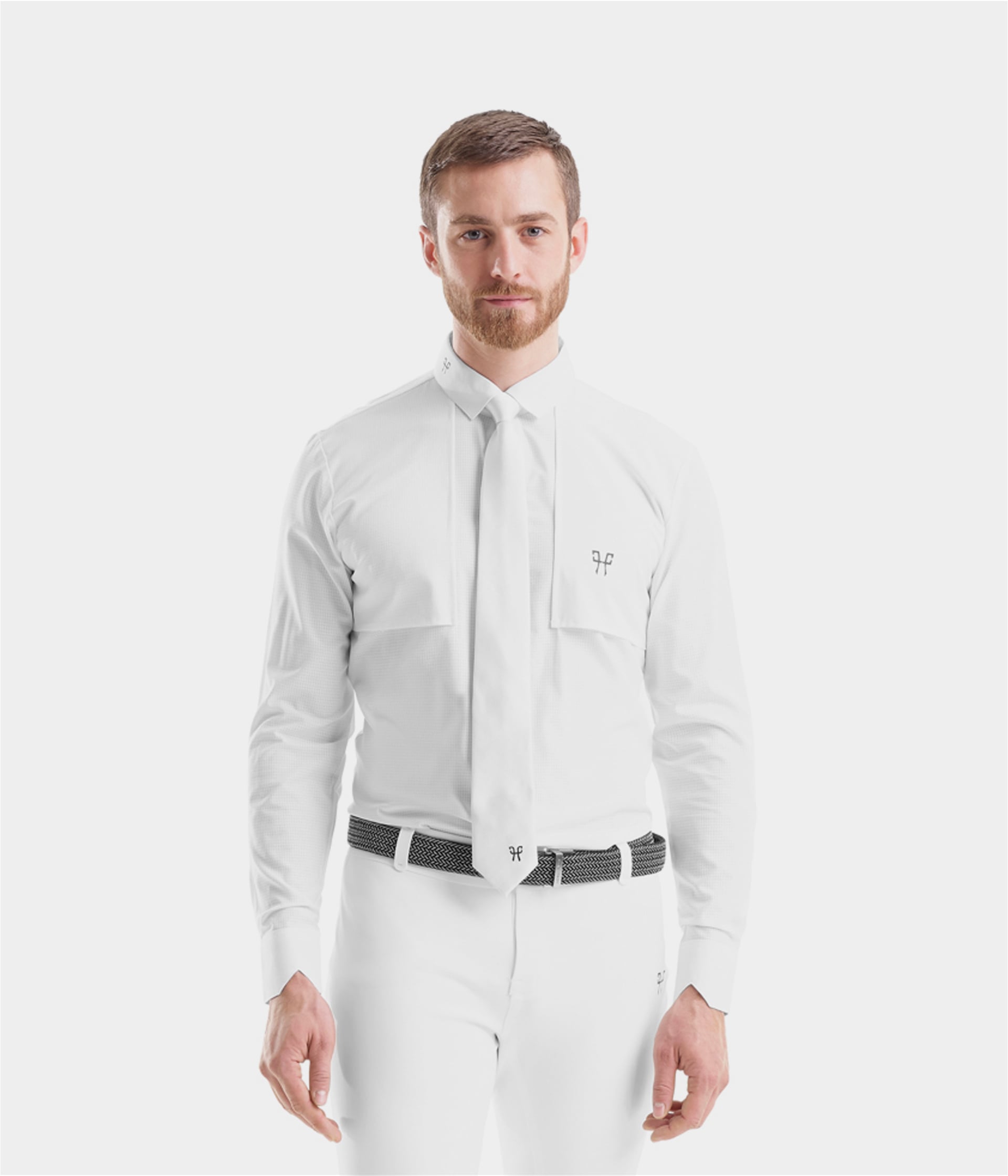 Design Shirt Long-sleeved riding competition shirt for men