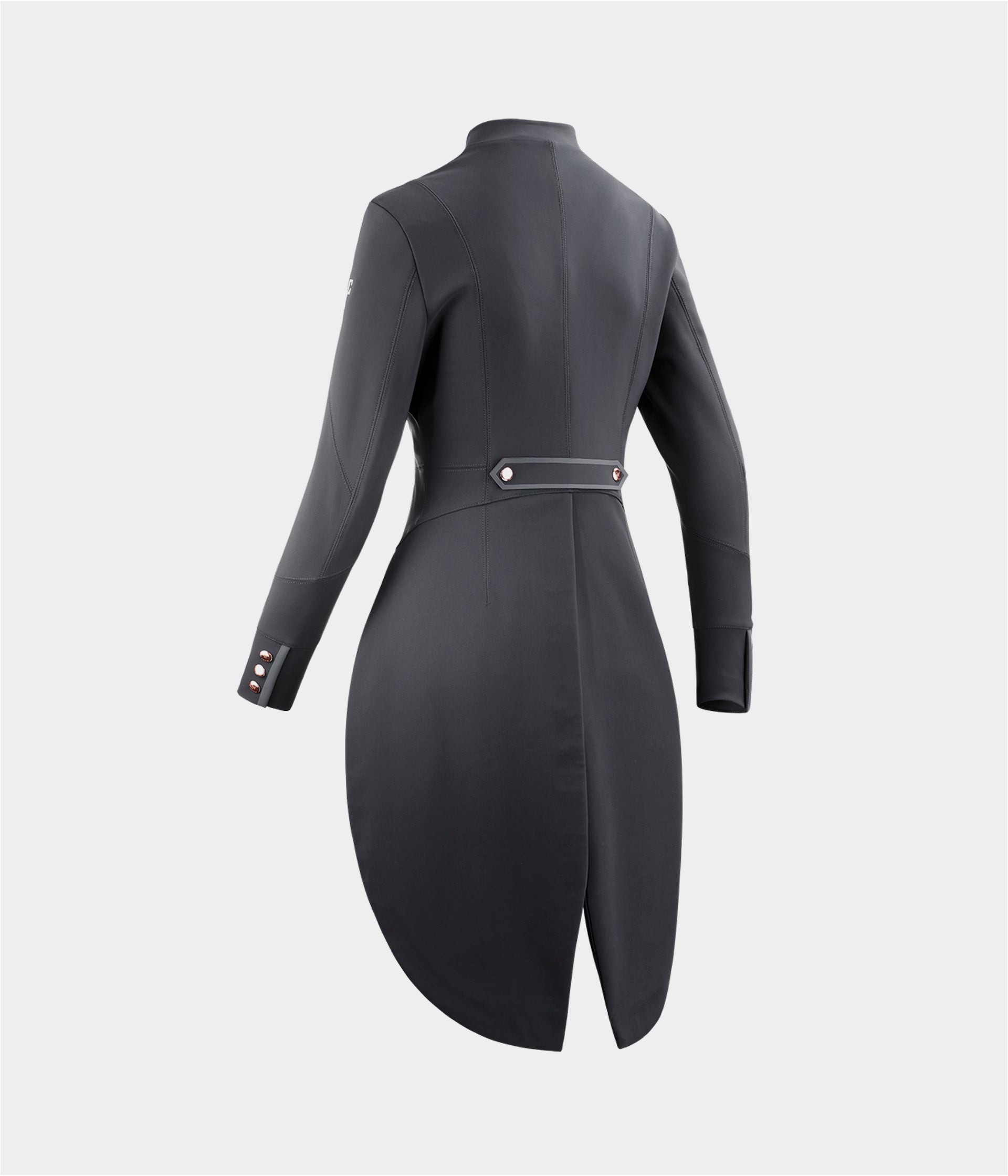 Long Frac | Grey | Veste longue de concours d'équitation femme| Horse Pilot