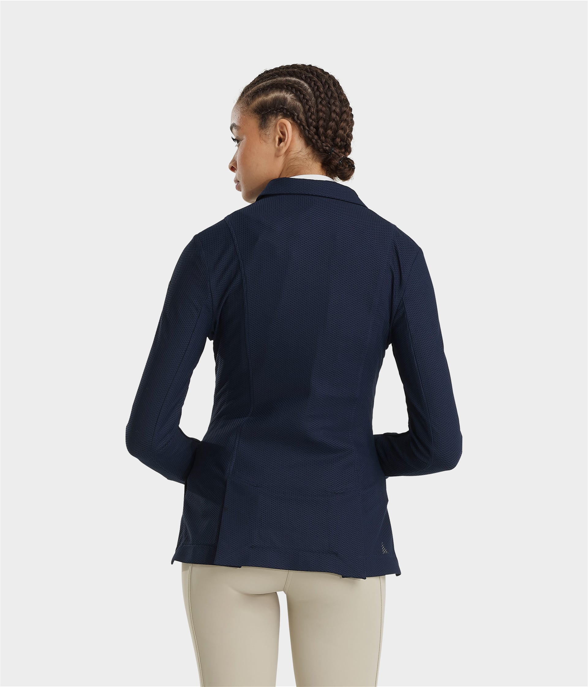 Aeromesh | Navy | Veste de concours d'équitation femme | Horse Pilot