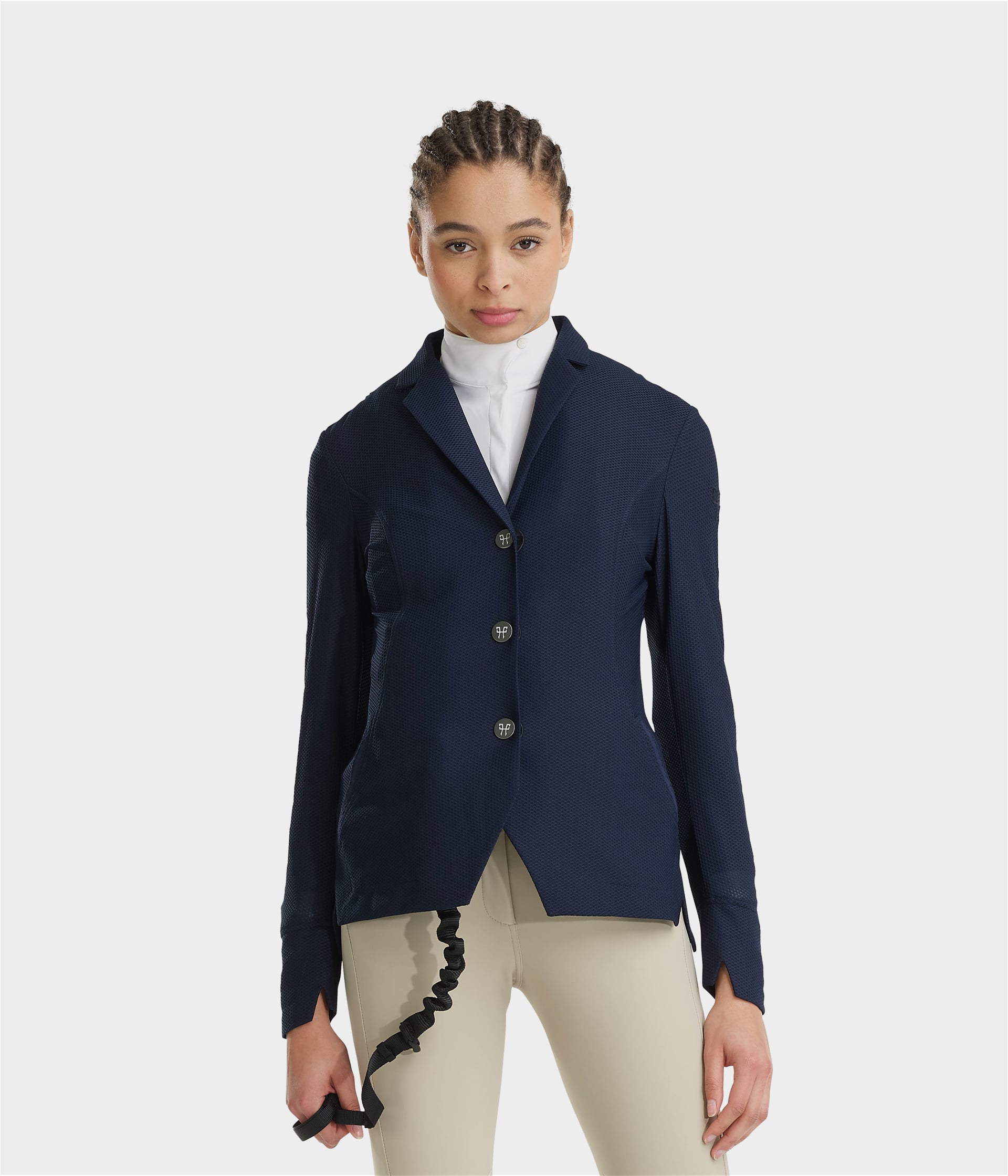 Aeromesh | Navy | Veste de concours d'équitation femme | Horse Pilot