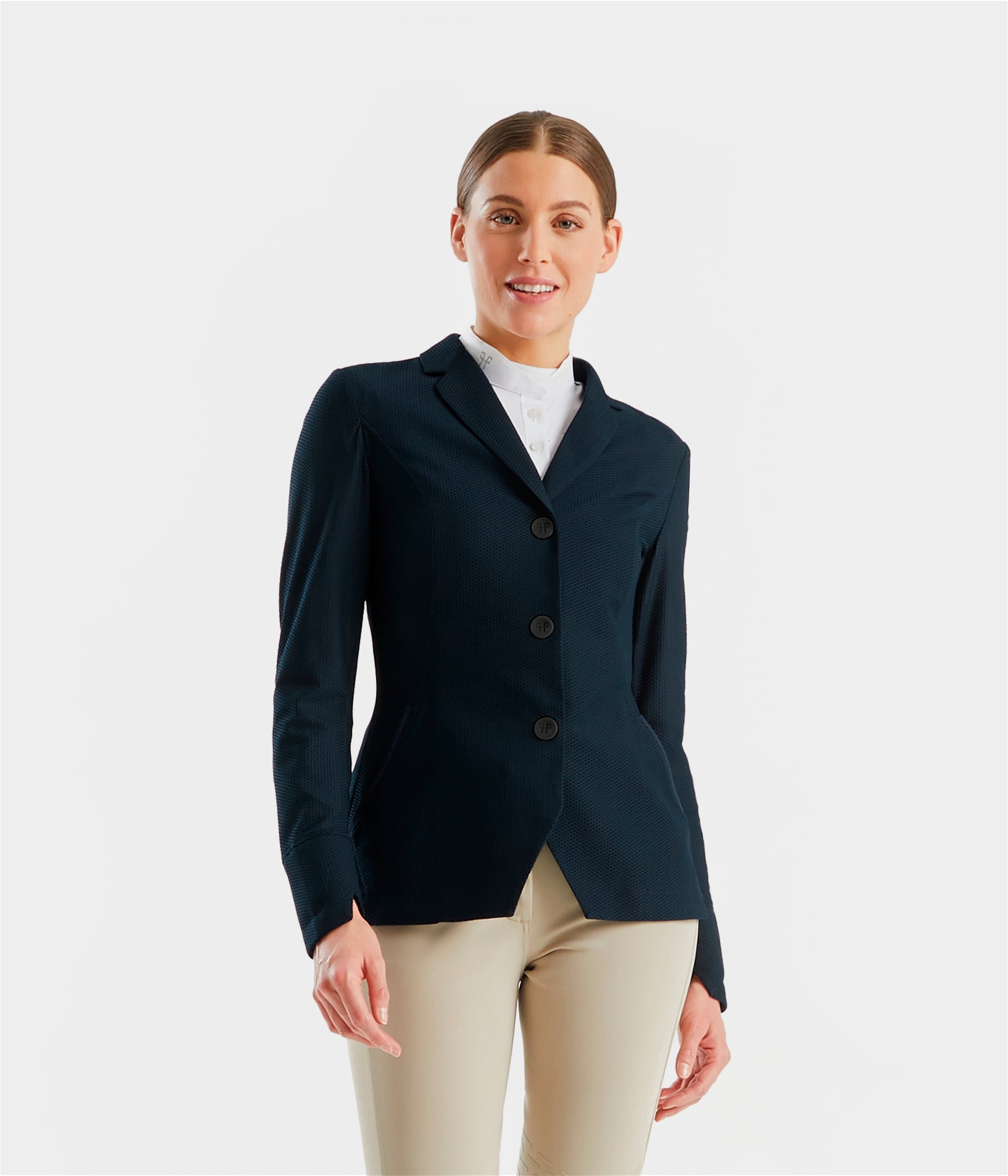 Aeromesh | Navy | Veste de concours d'équitation femme | Horse Pilot