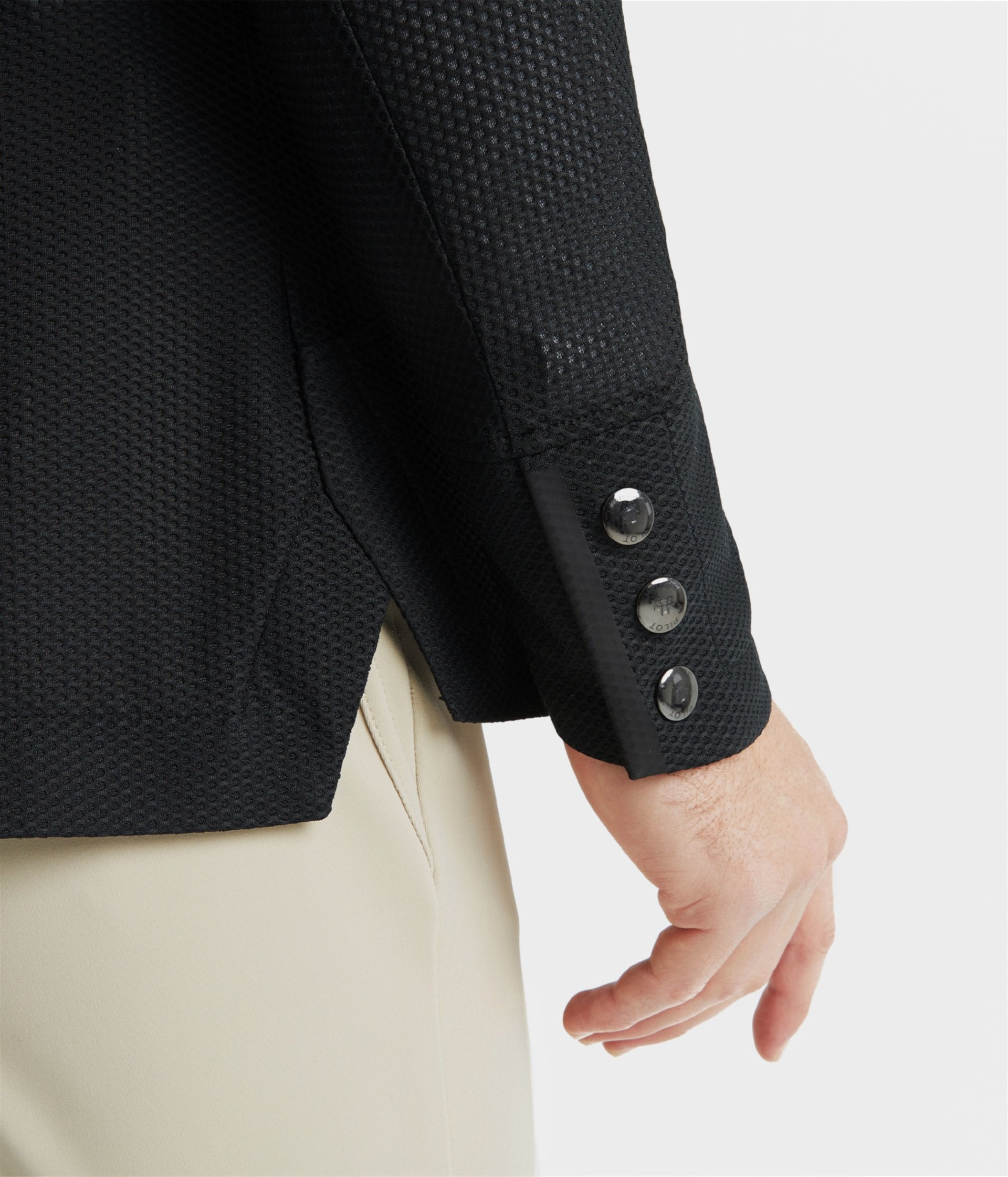 Aeromesh | Black | Veste de concours d’équitation pour homme | Horse Pilot