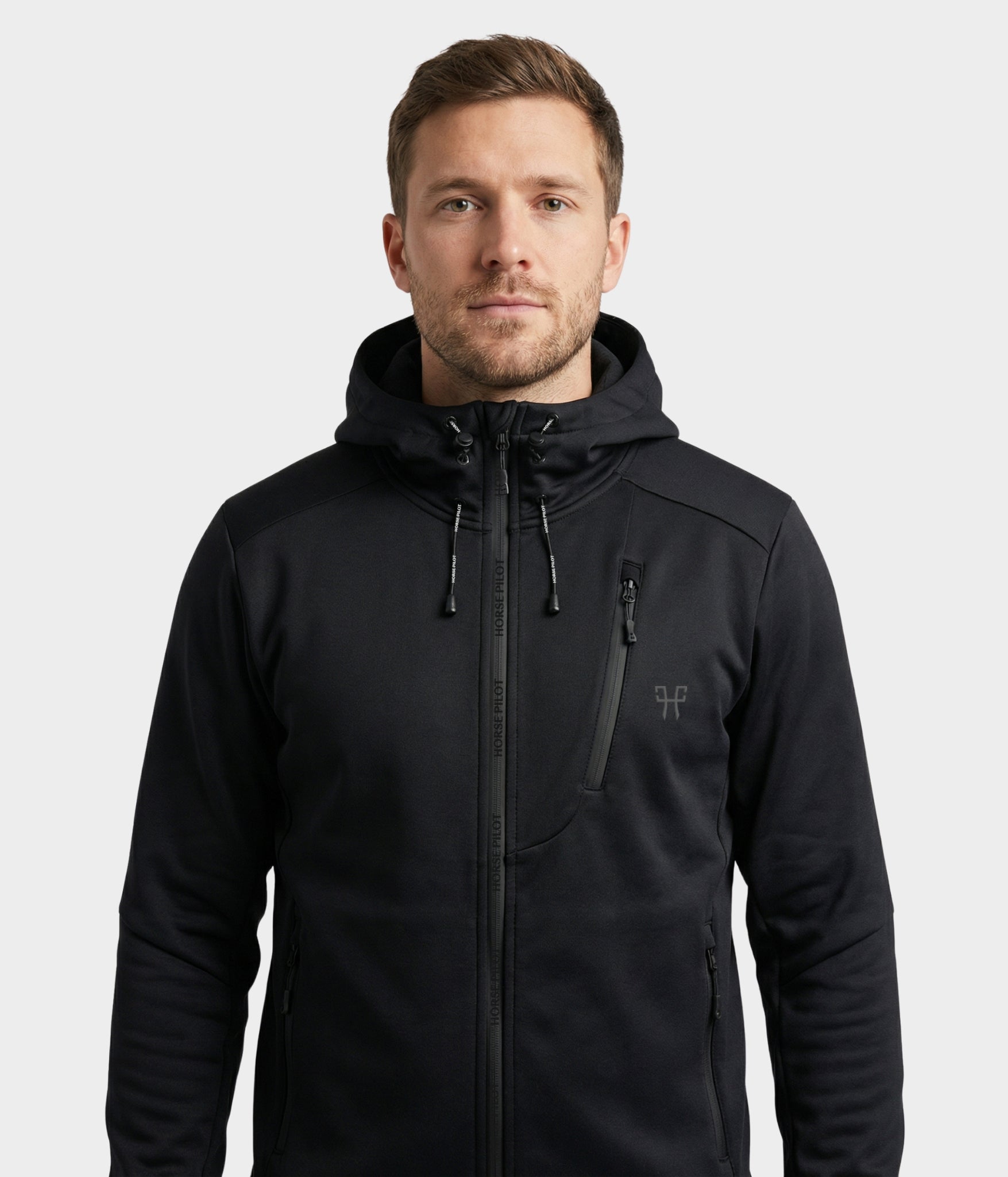 Sweatshirt zippé Quest équitation homme