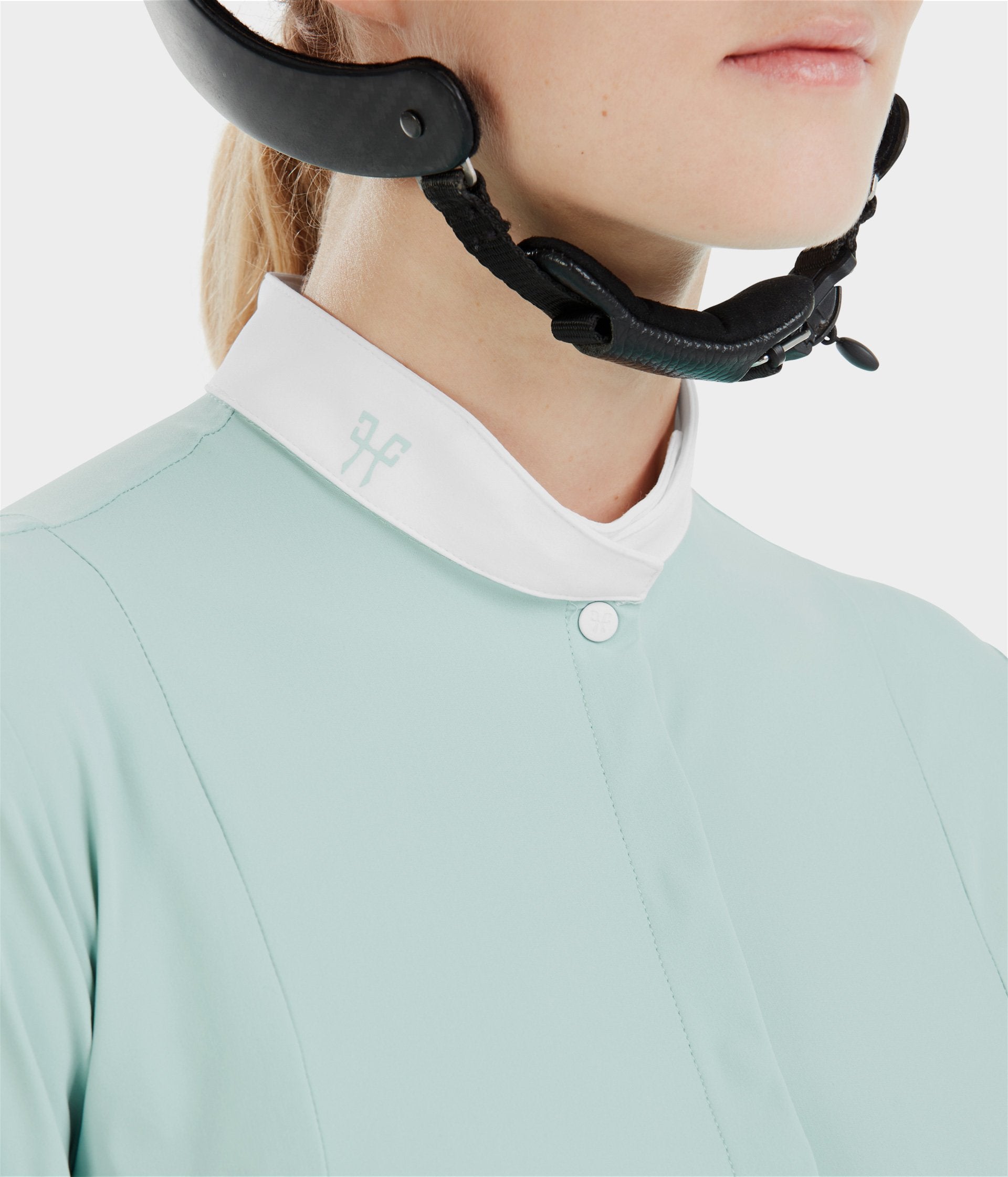 Aerolight | Sea-Green | Chemise de concours d'équitation manche longue femme | Horse Pilot
