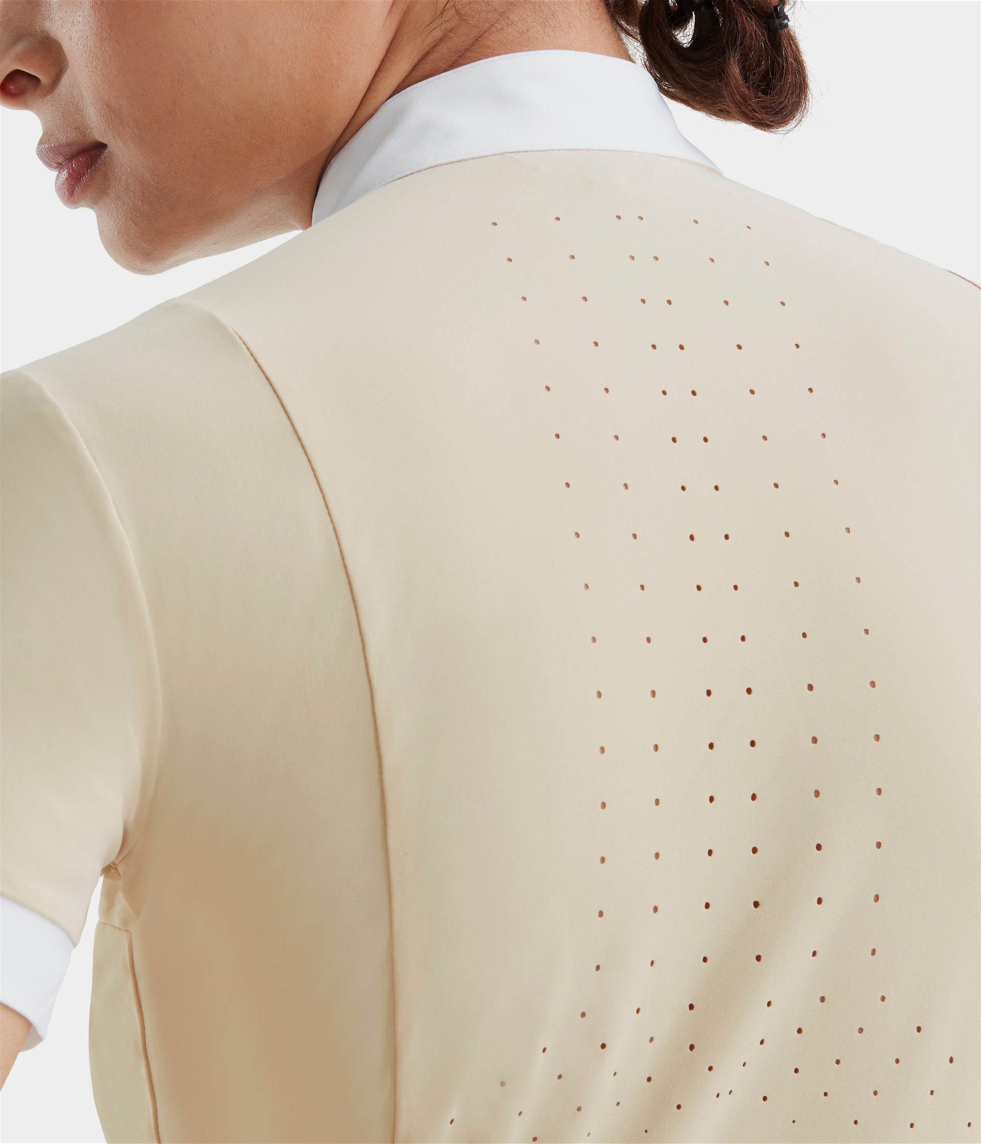 Aerolight | Sand | Chemise de concours d'équitation manches courtes femme | Horse Pilot