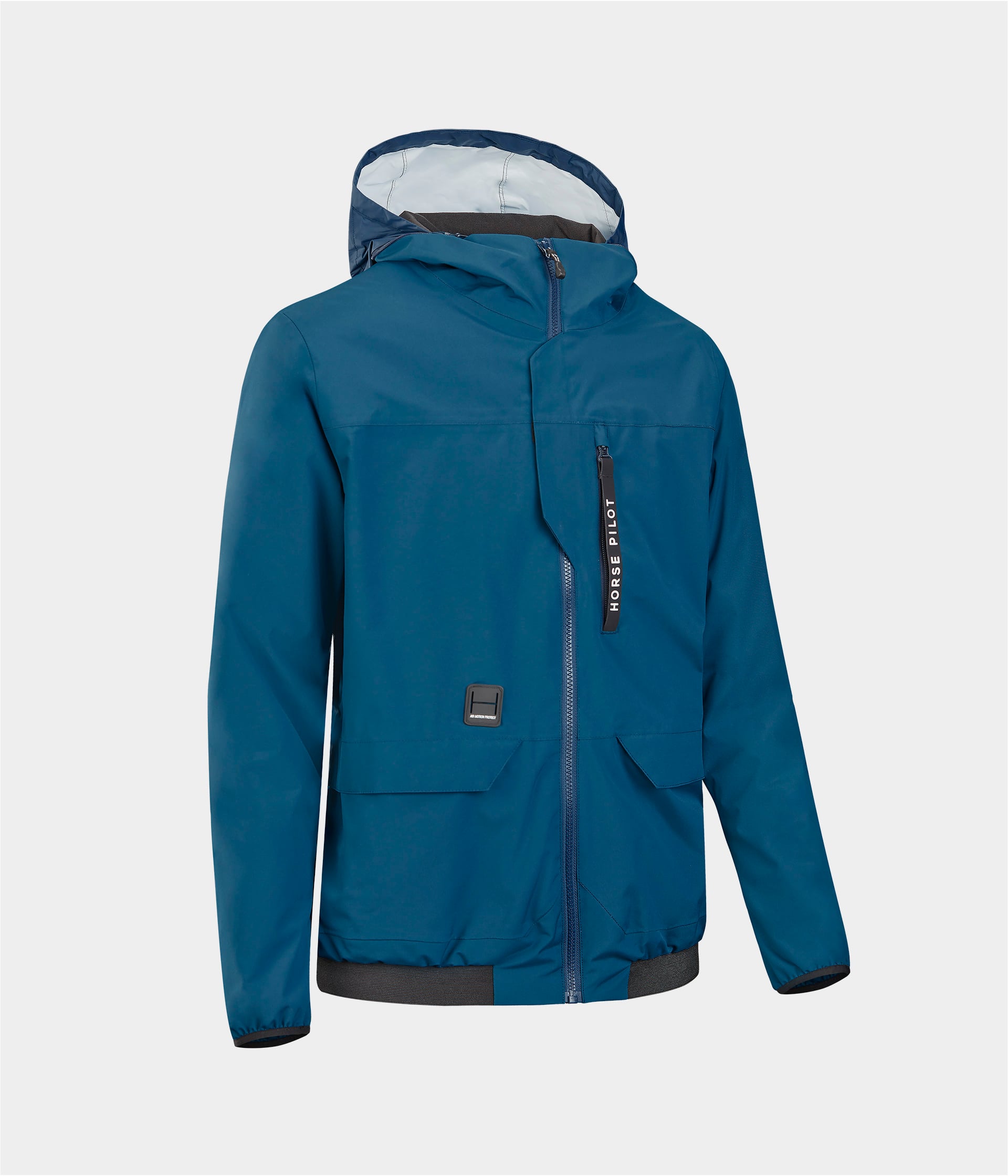 Bombers | Navy | Veste d'équitation compatible airbag homme| Horse Pilot