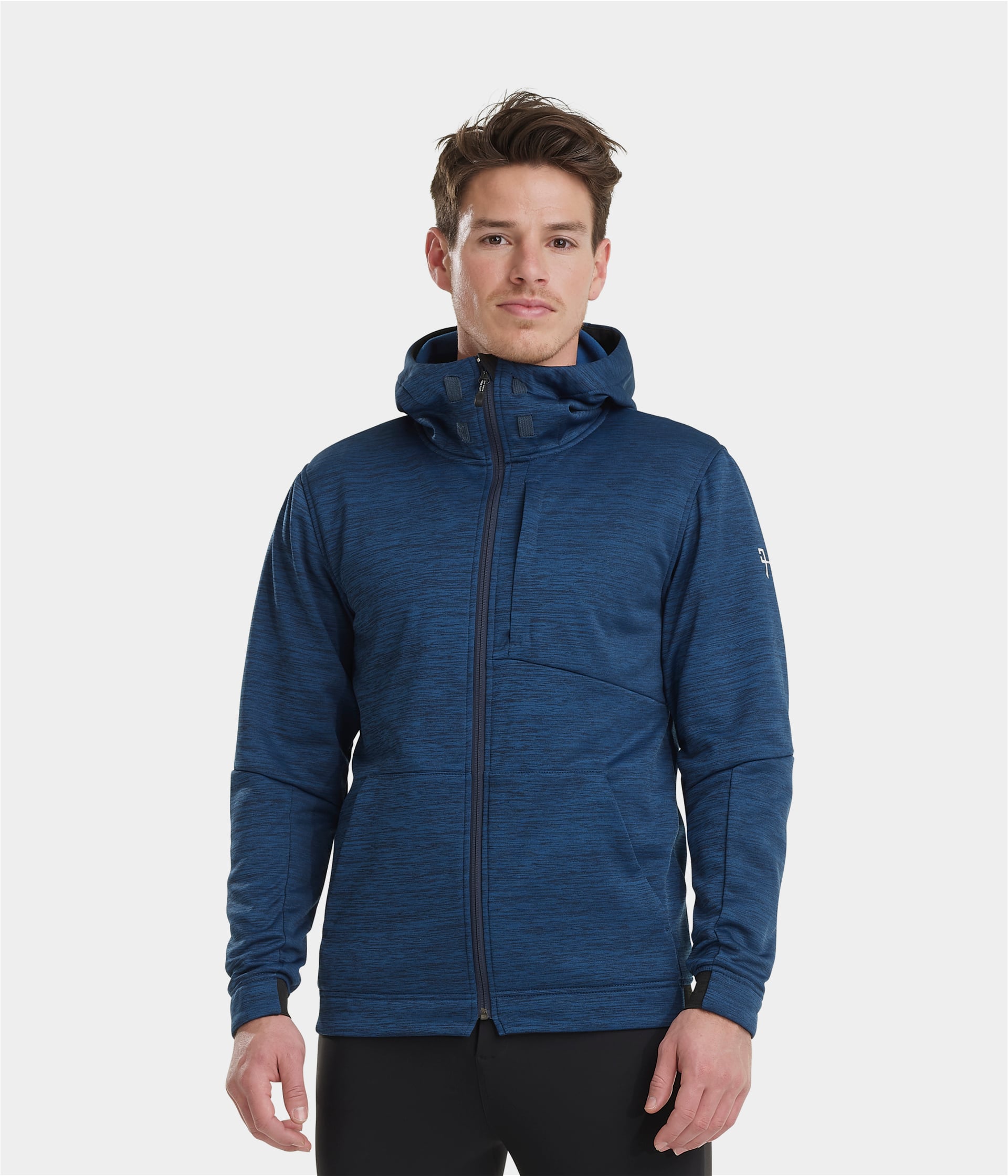 Tempest | Navy | Sweatshirt zippé d'équitation homme | Horse Pilot
