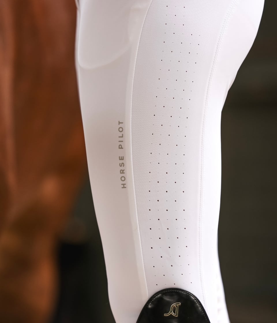 X-Aerotech | White | Pantalon d'équitation d'été femme | Horse Pilot