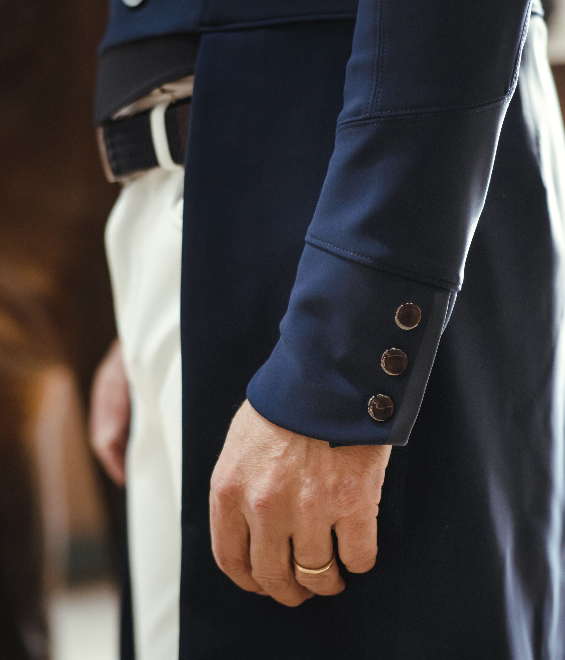 Long Frac | Navy | Veste longue de concours d'équitation homme| Horse Pilot