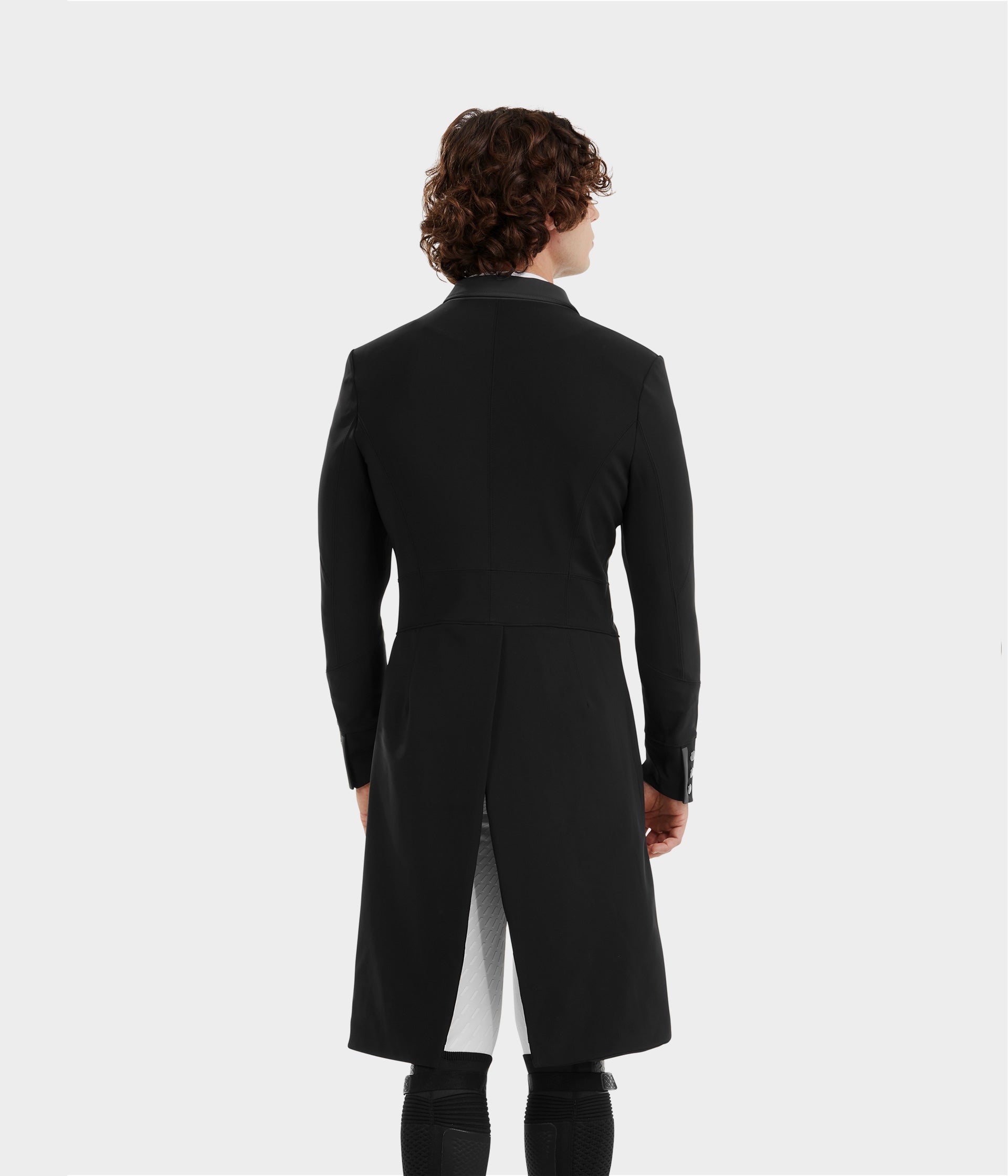 Long Frac | Black | Veste longue de concours d'équitation homme| Horse Pilot