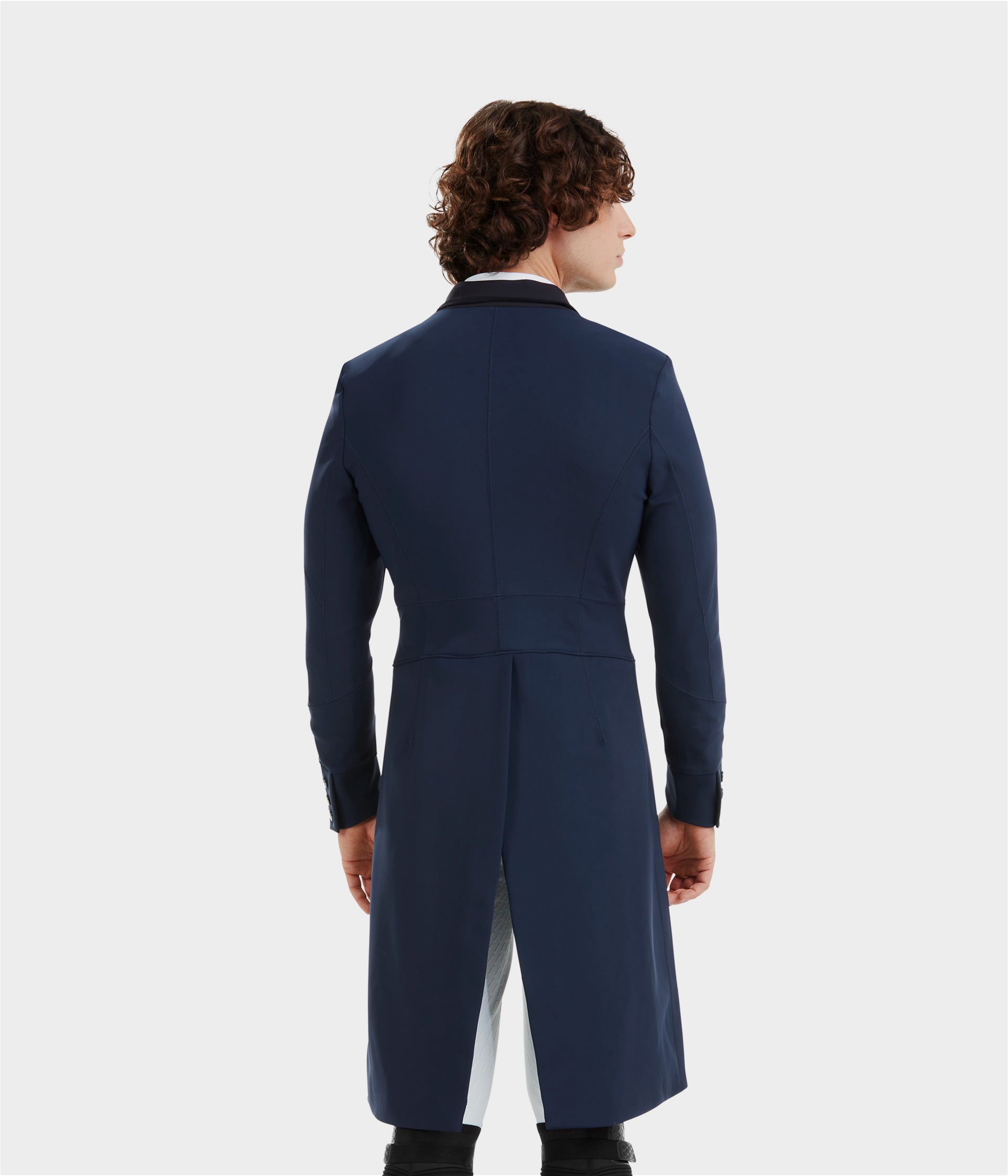 Long Frac | Navy | Veste longue de concours d'équitation homme| Horse Pilot
