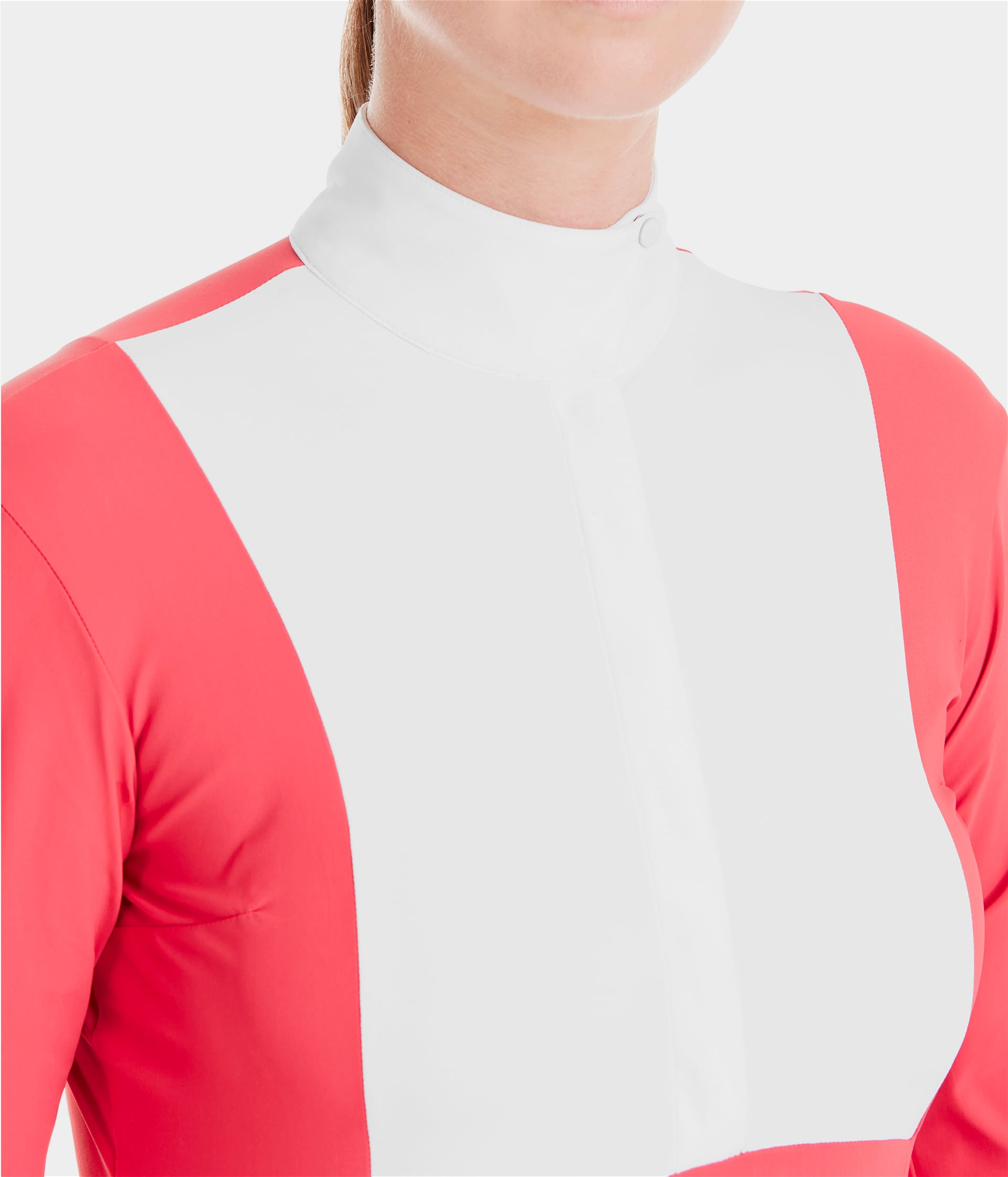 Monica | Confetti Pink | Chemise de concours d'équitation manches longues femme| Horse Pilot