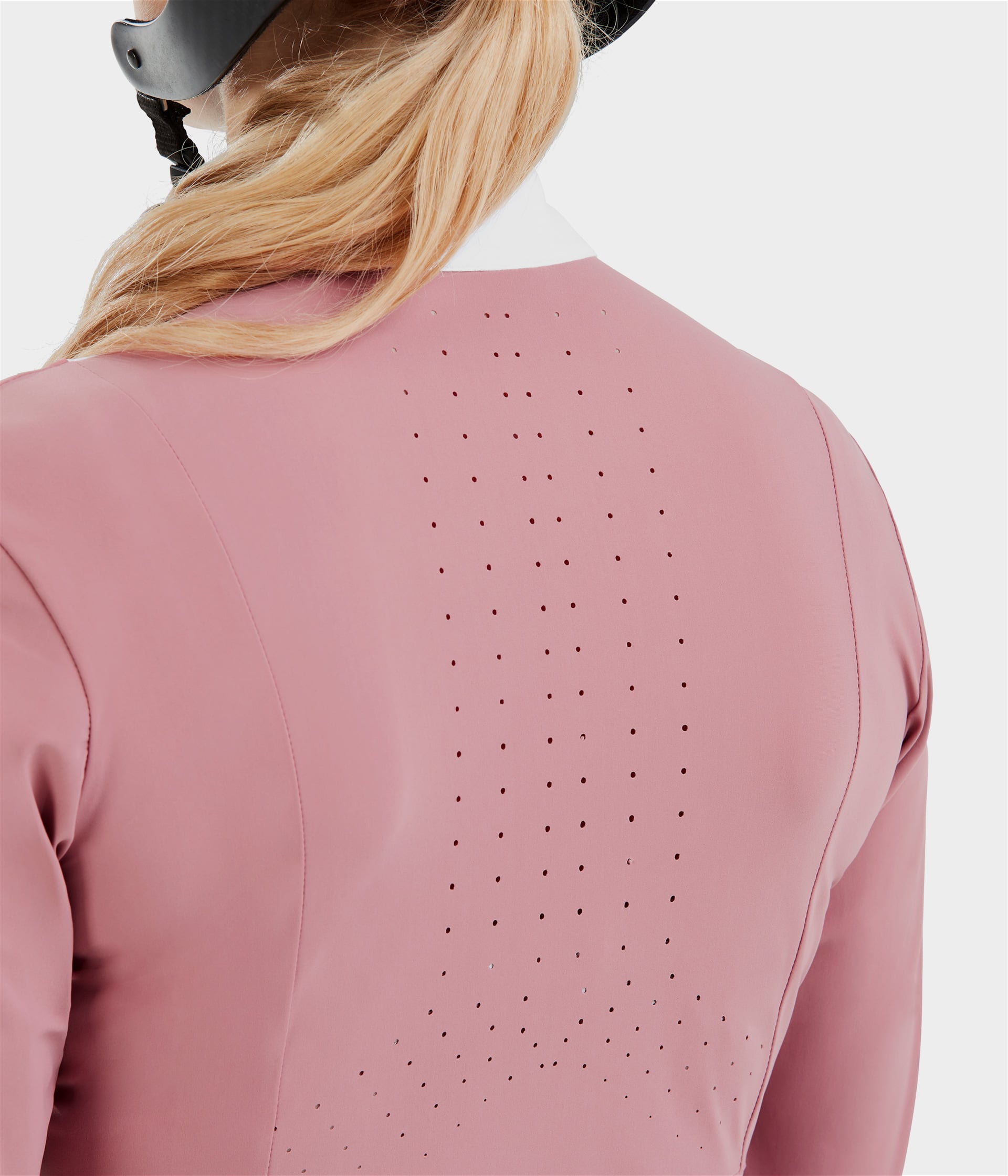 Monica | Mesa Pink | Chemise de concours d'équitation manches longues femme| Horse Pilot