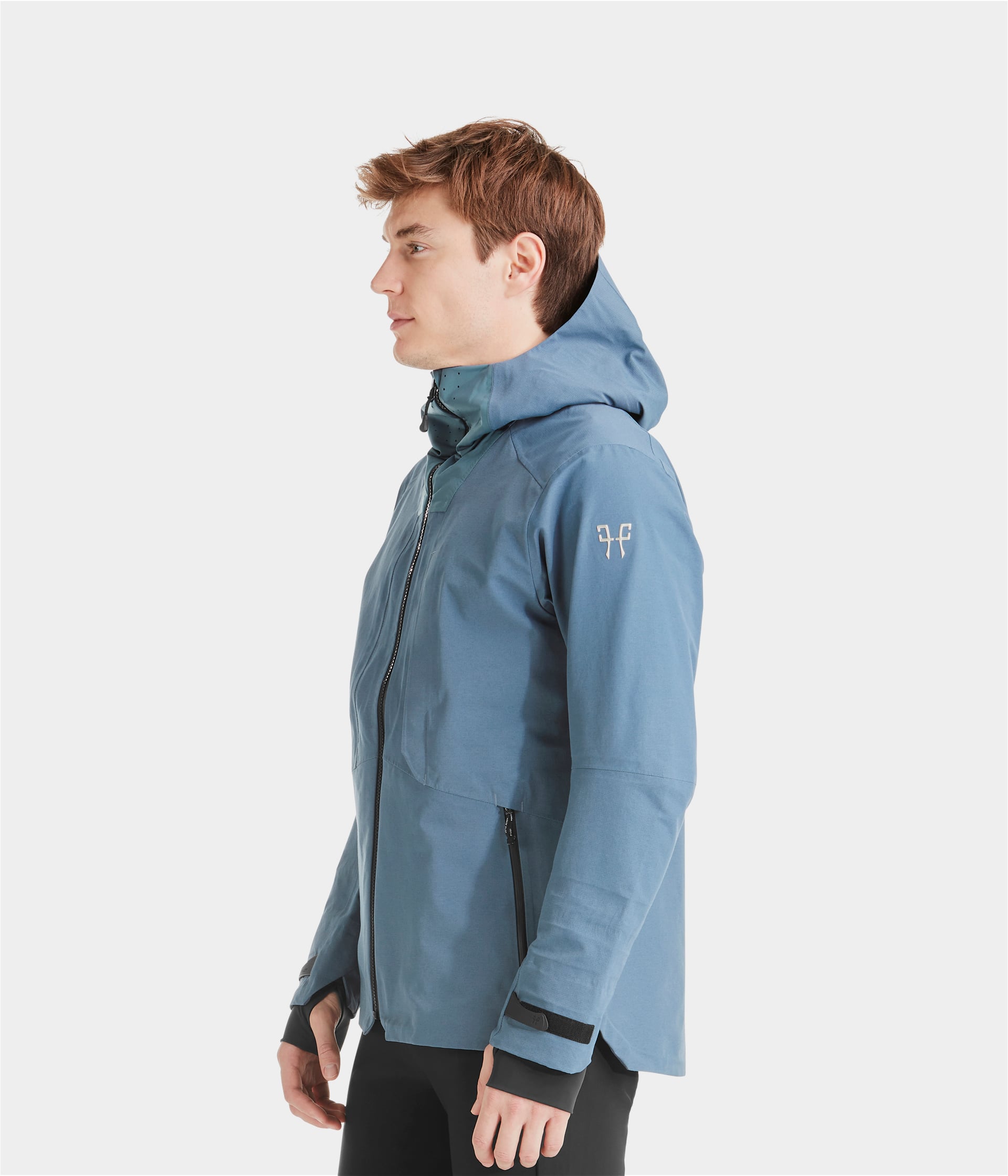 Element | Cloudy Blue | Veste d'équitation imperméable et coupe vent homme| Horse Pilot